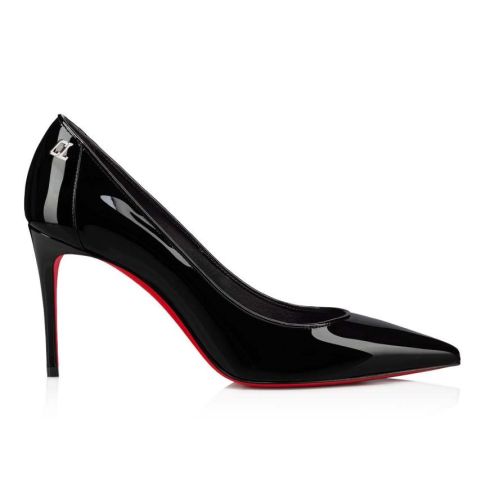 CL Sporty Kate 100 Mm Pumps Patent Calf Black