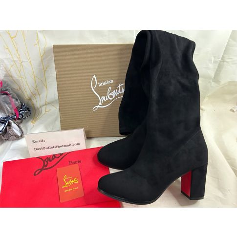 CL Stretchadoxa Botta Alta 70 Mm Thighboots Black