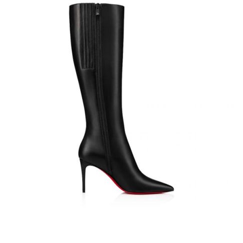CL Tall Boot Kate Botta Black Calfskin