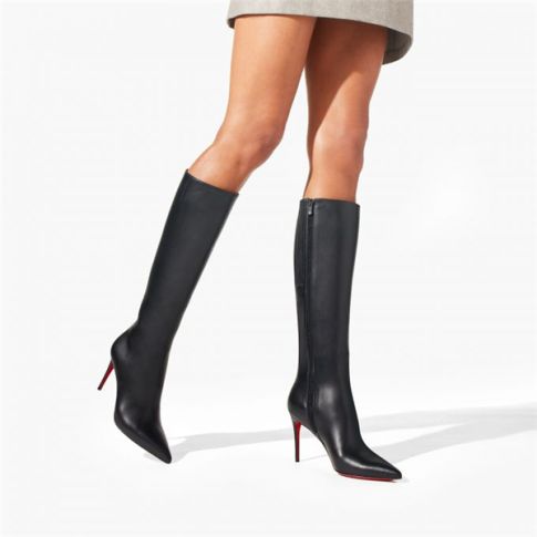 CL Tall Boot Kate Botta Black Calfskin