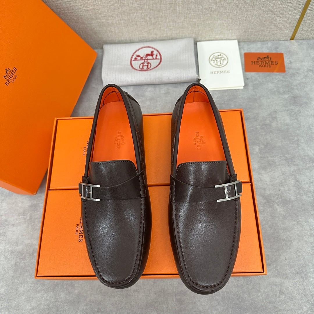 HM Men's Slip-on Loafer Cowhide 530159