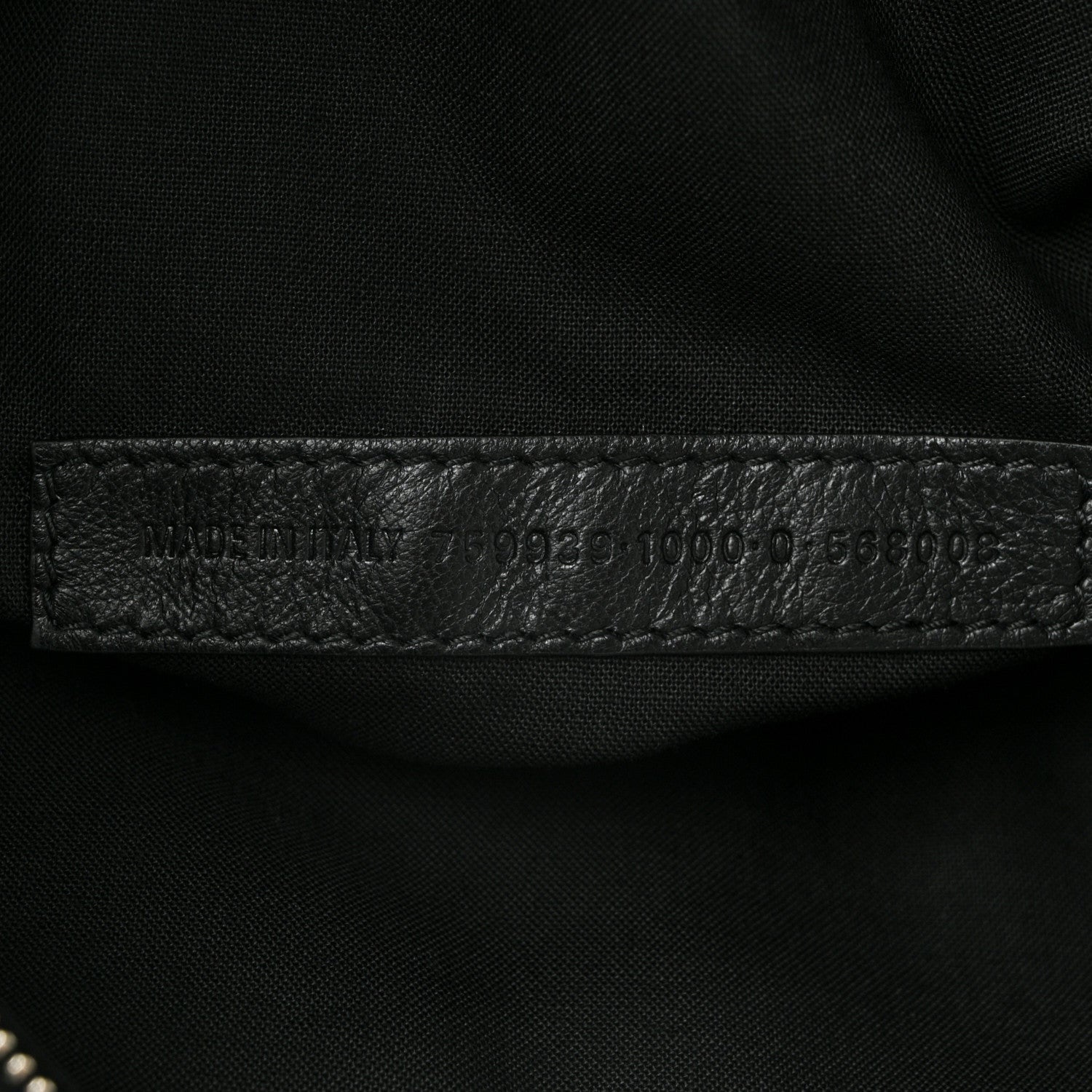 Agneau Arena Large Le Cagole Carry All Bag Black