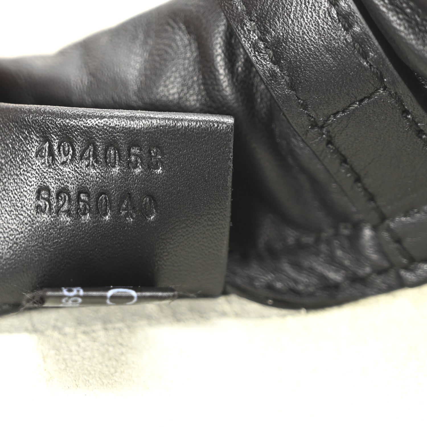 Calfskin Coco Capitan Logo Drawstring Backpack Mystic White