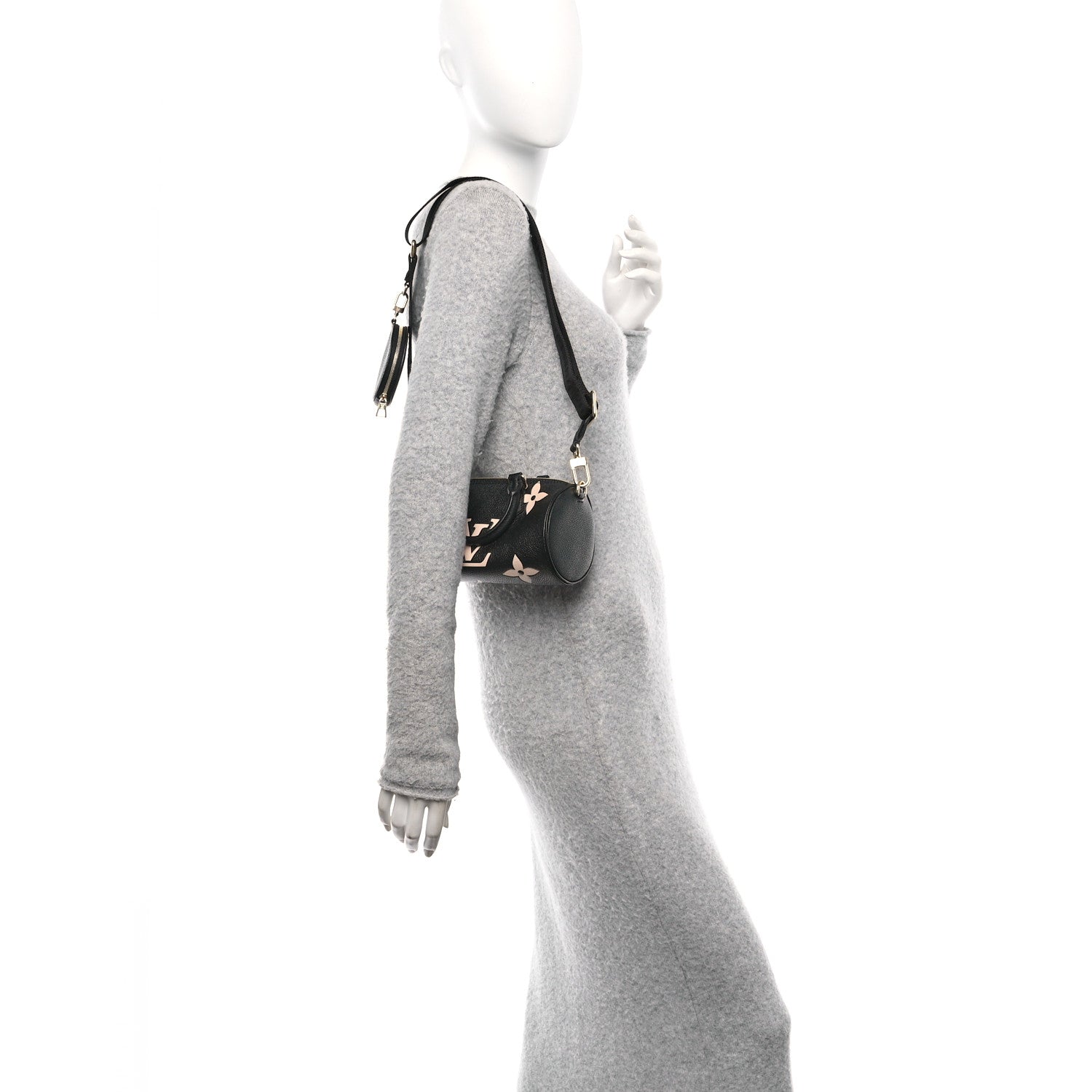 Empreinte Monogram Giant Papillon BB Black Beige