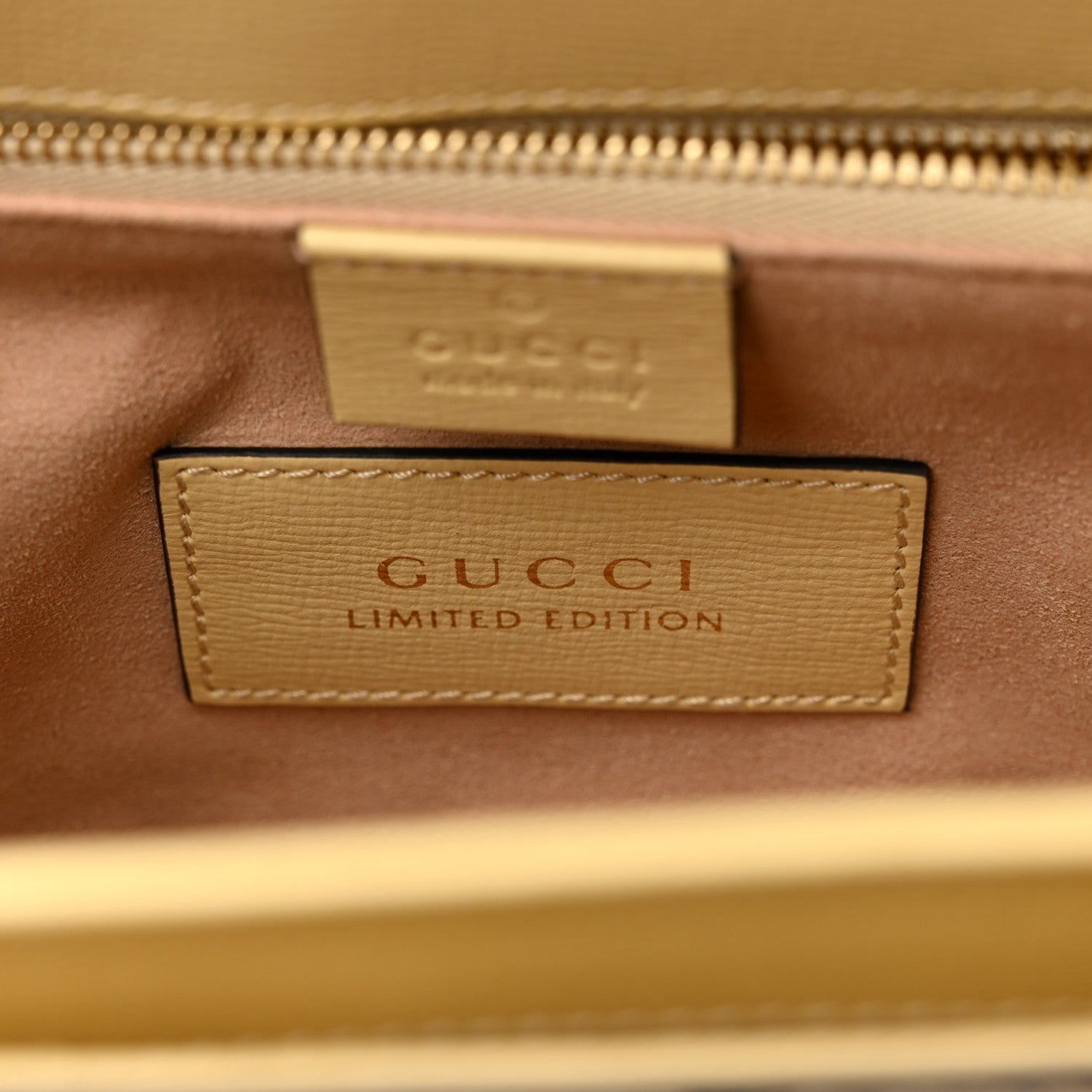 Azalea Calfskin Snakeskin Horsebit 1955 Shoulder Bag Wild Rose Beige