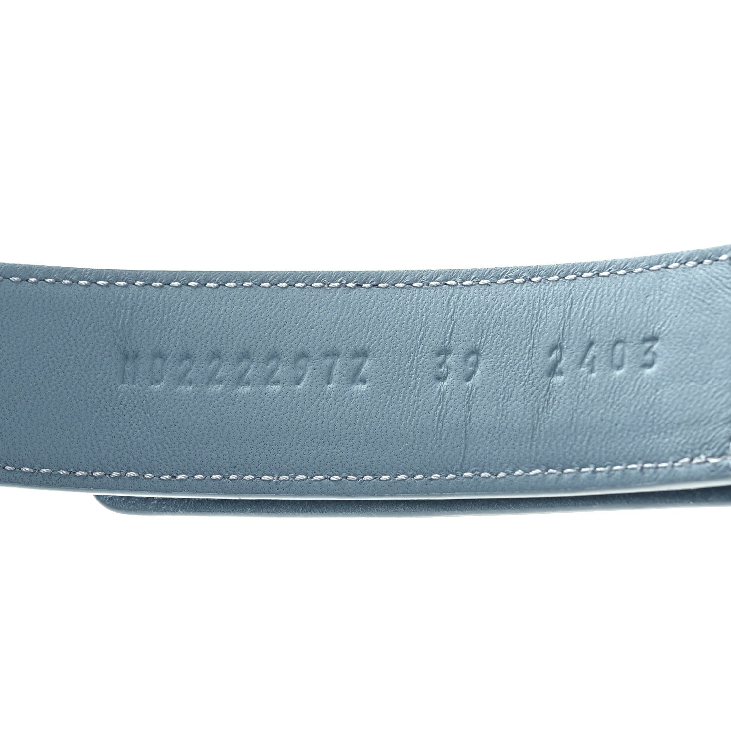 Suede Goatskin Womens Chypre Sandals 39 Bleu Mineral