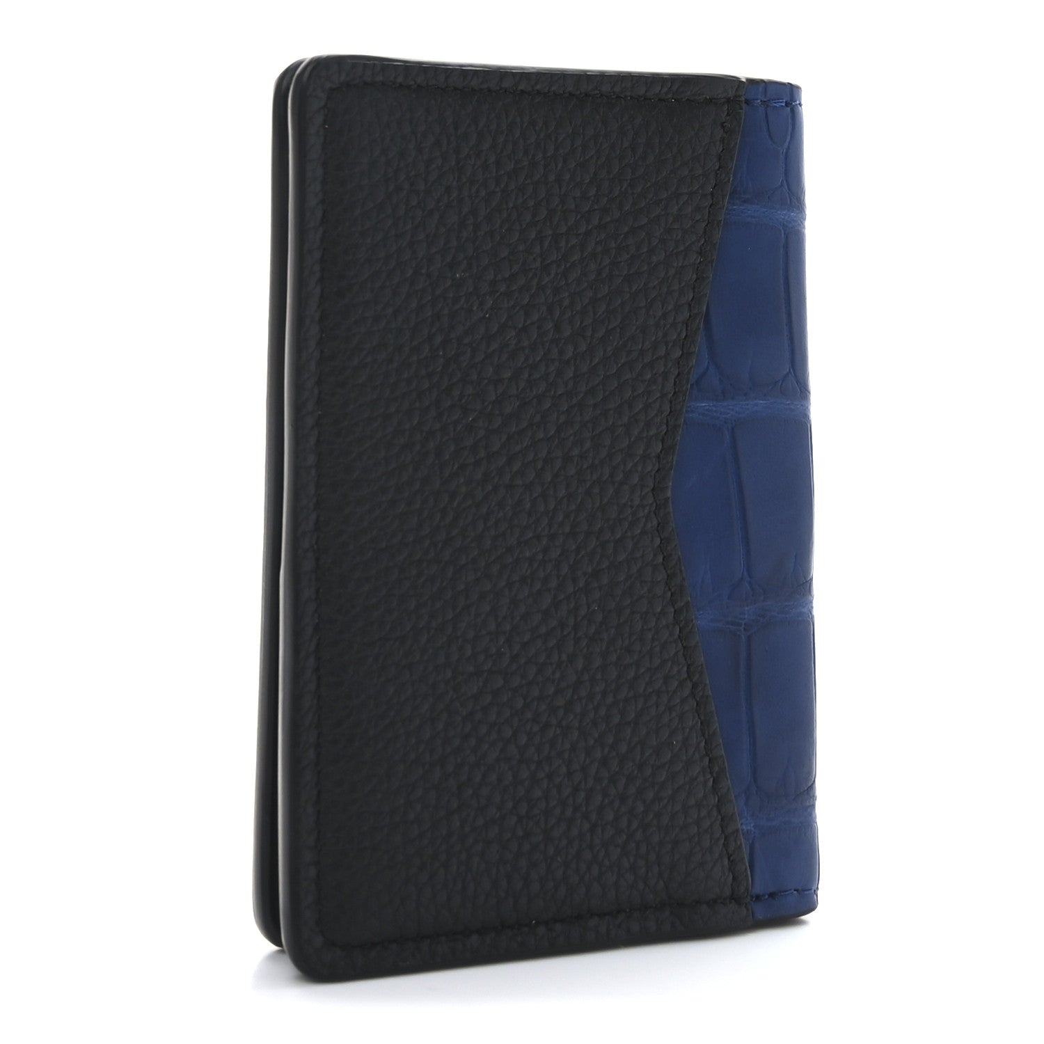 Crocodile Pocket Organizer Black Blue