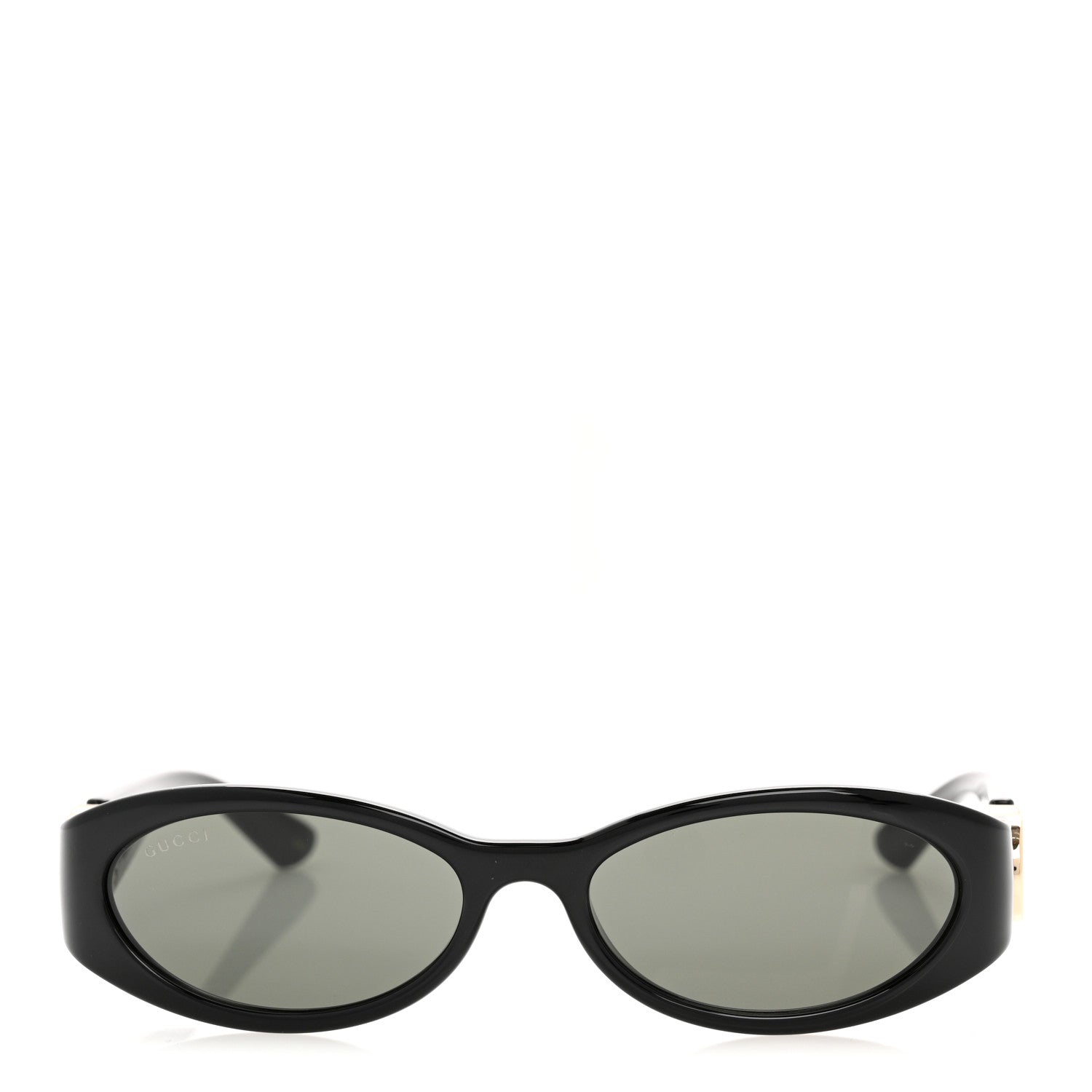 Acetate Oval Sunglasses GG1660S Black