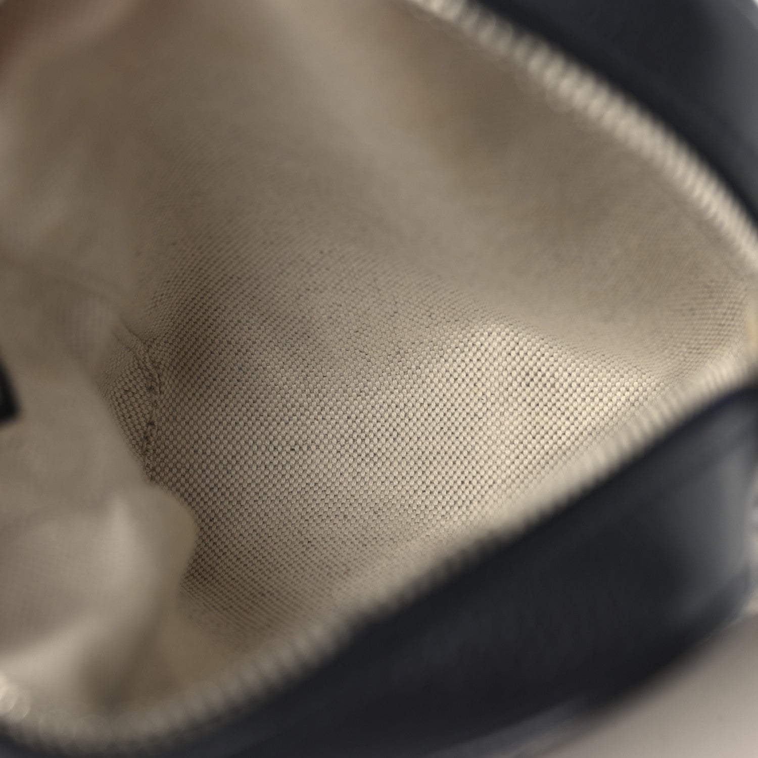 GG Supreme Monogram Textured Calfskin Web Mini Ophidia Messenger Beige Blue