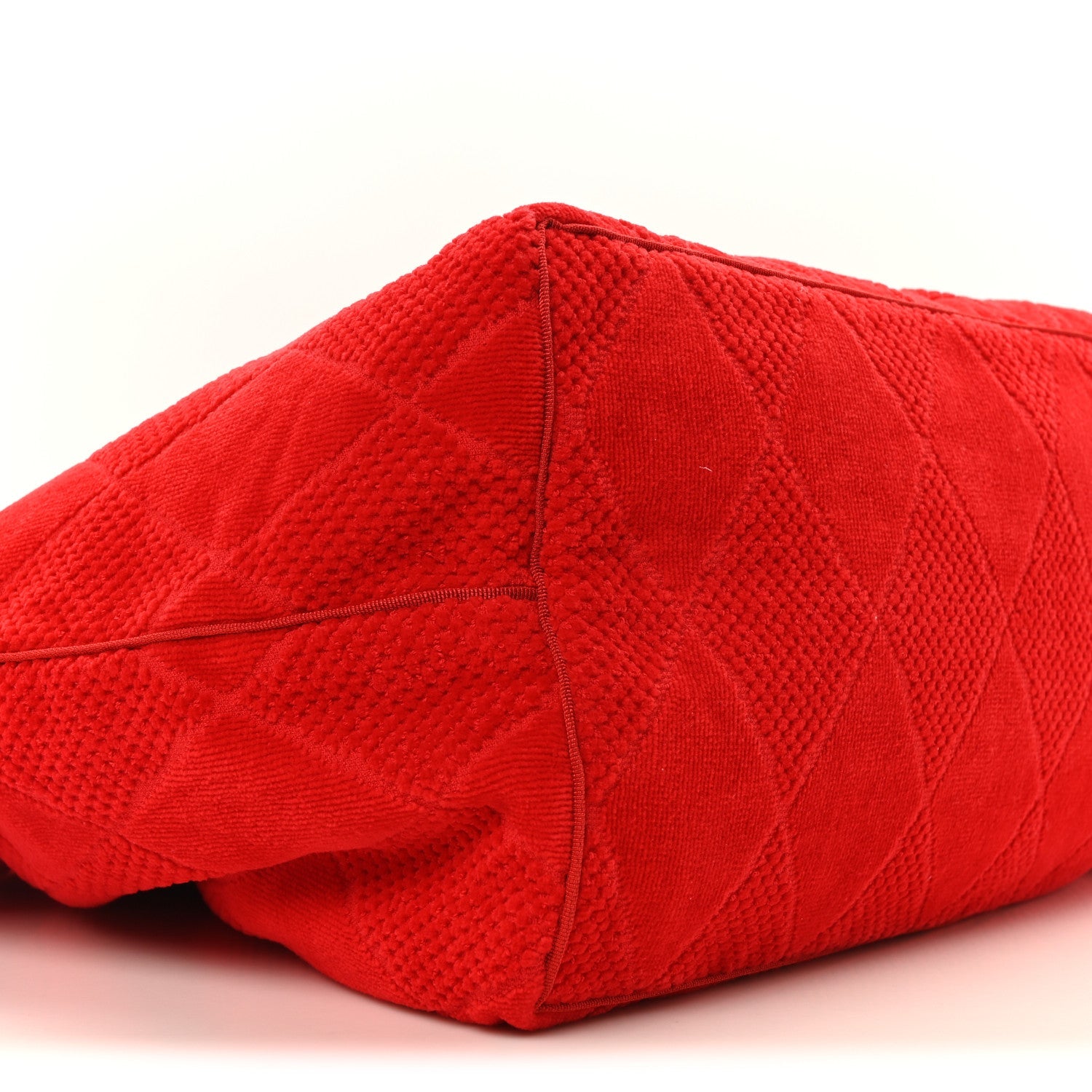 Terry Cotton CC Beach Tote Towel Set Red