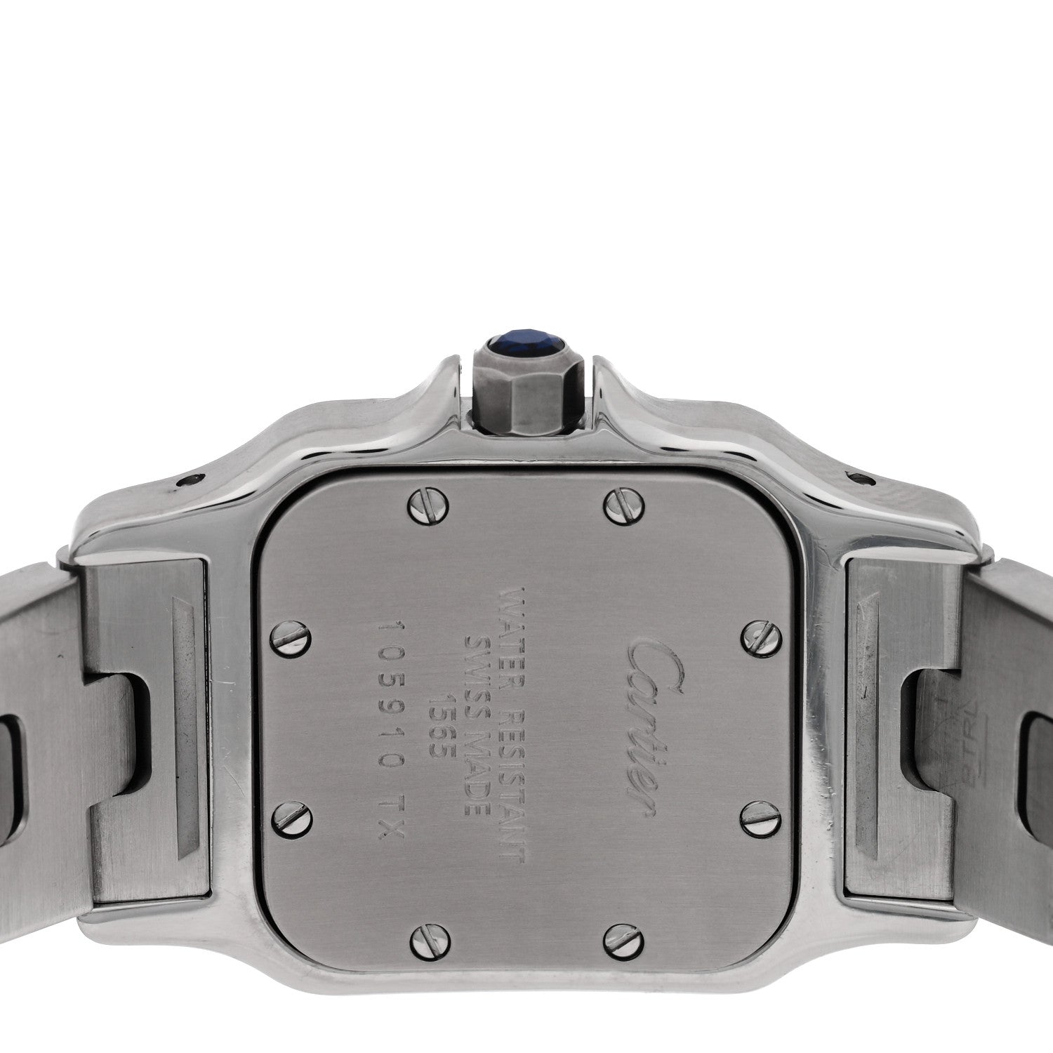 Stainless Steel 24mm Santos de Cartier Galbee Quartz Watch