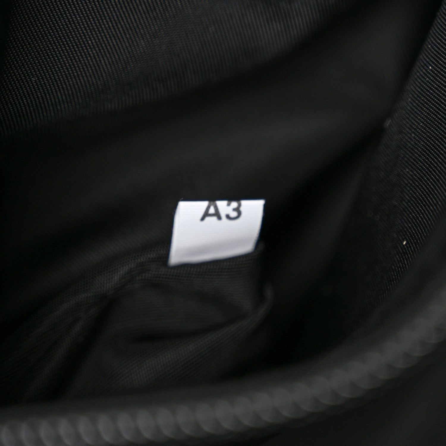 Re-Nylon Vitello Padded Small Flap Shoulder Bag Black