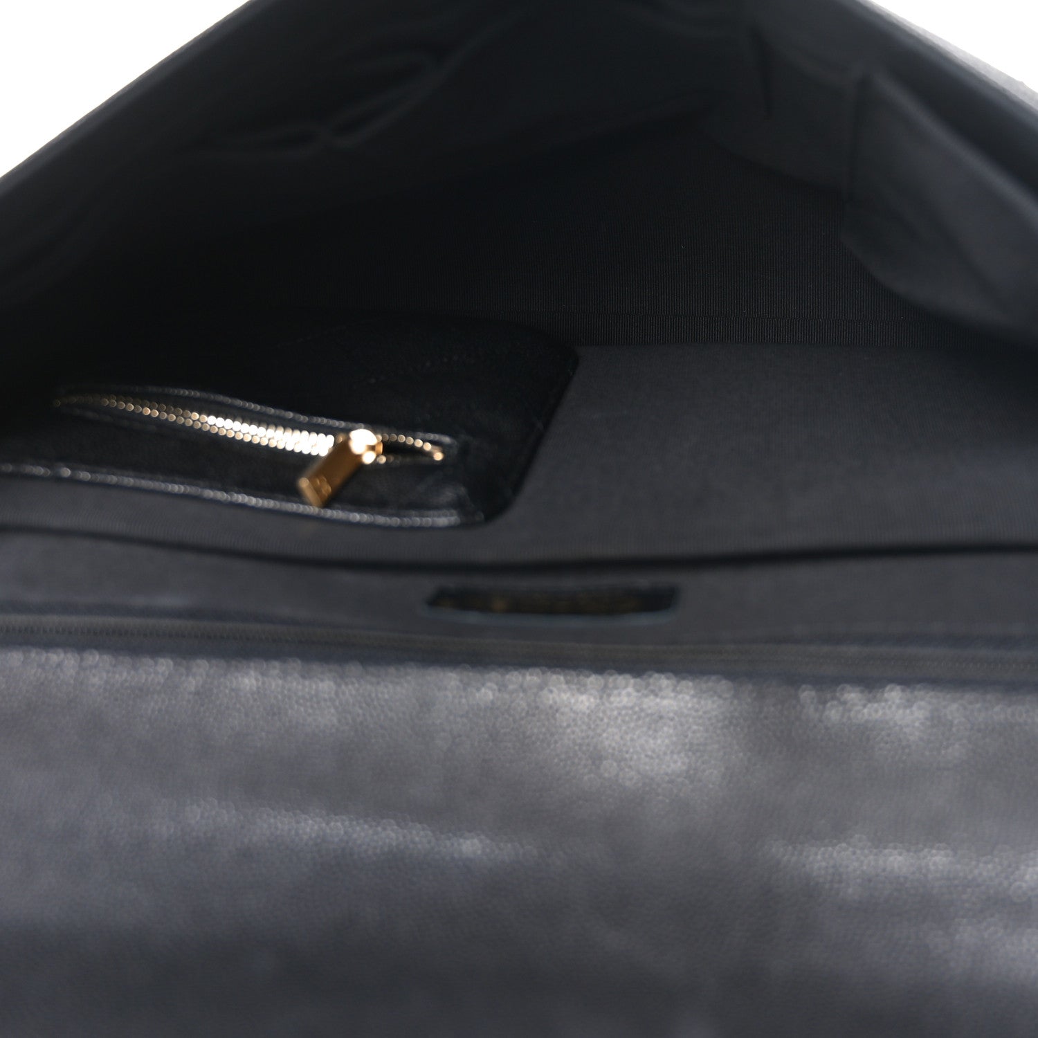 Caviar Quilted Carry Me Top Handle Flap Black