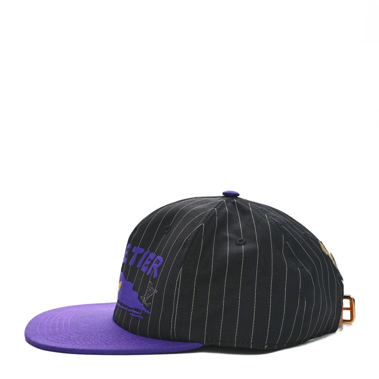 Mesh Croco Malletier Cap Black