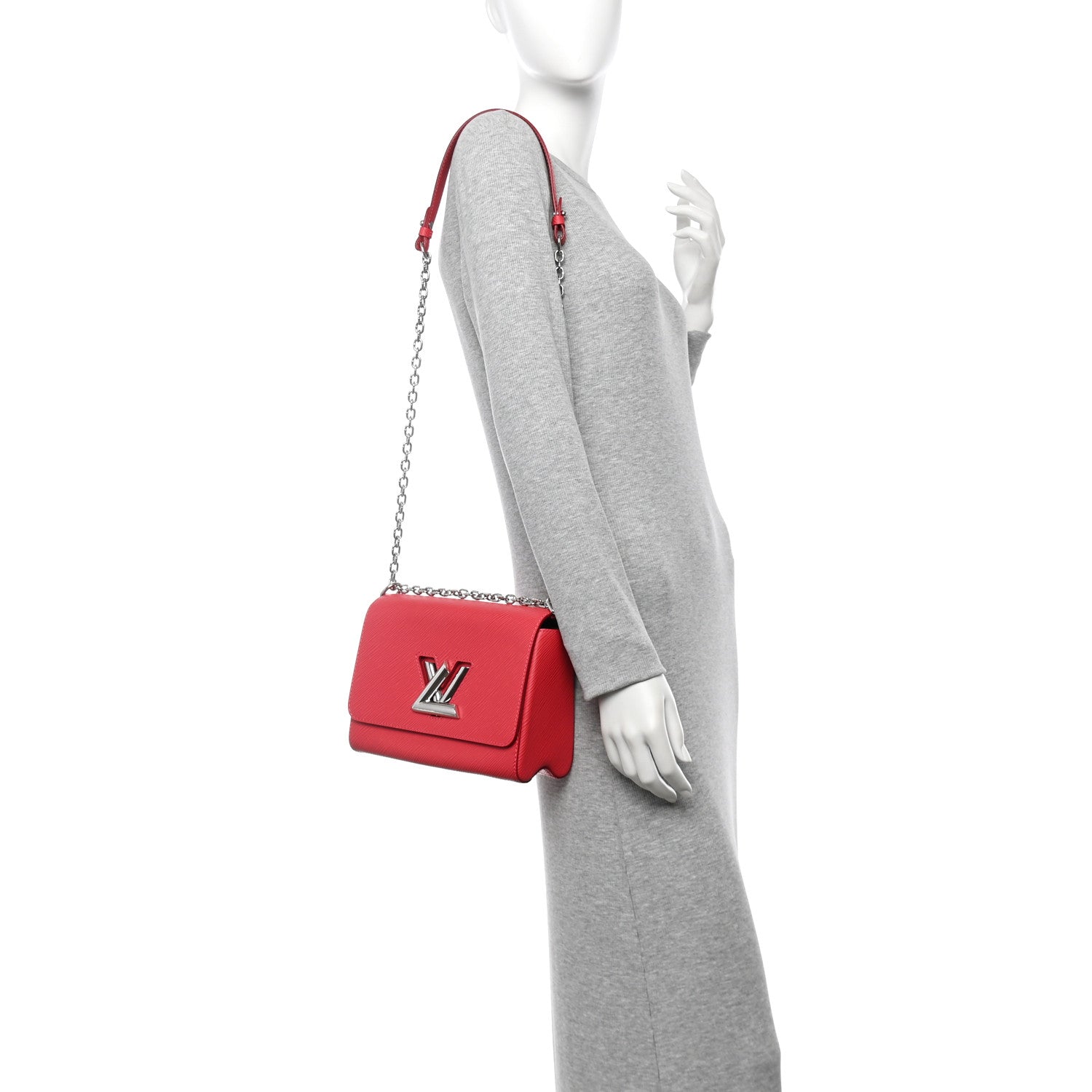 Epi Twist Shoulder Bag MM Grenade