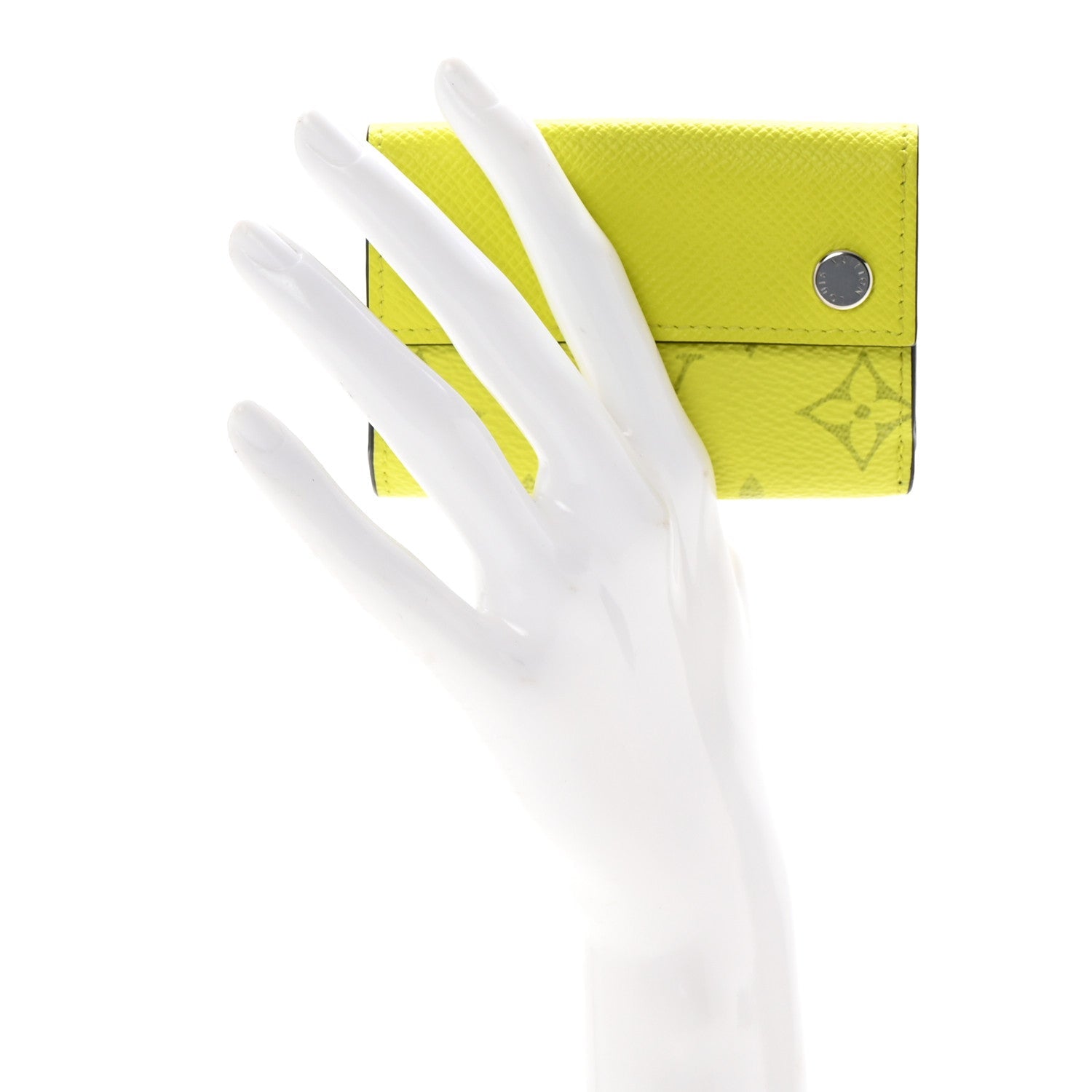 Monogram Taiga Discovery Compact Wallet Yellow