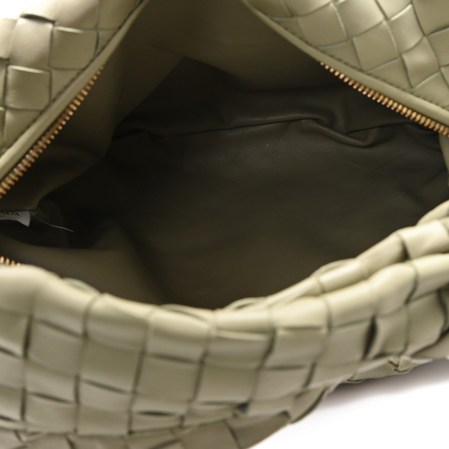 Nappa Intrecciato Teen Jodie Hobo Travertine