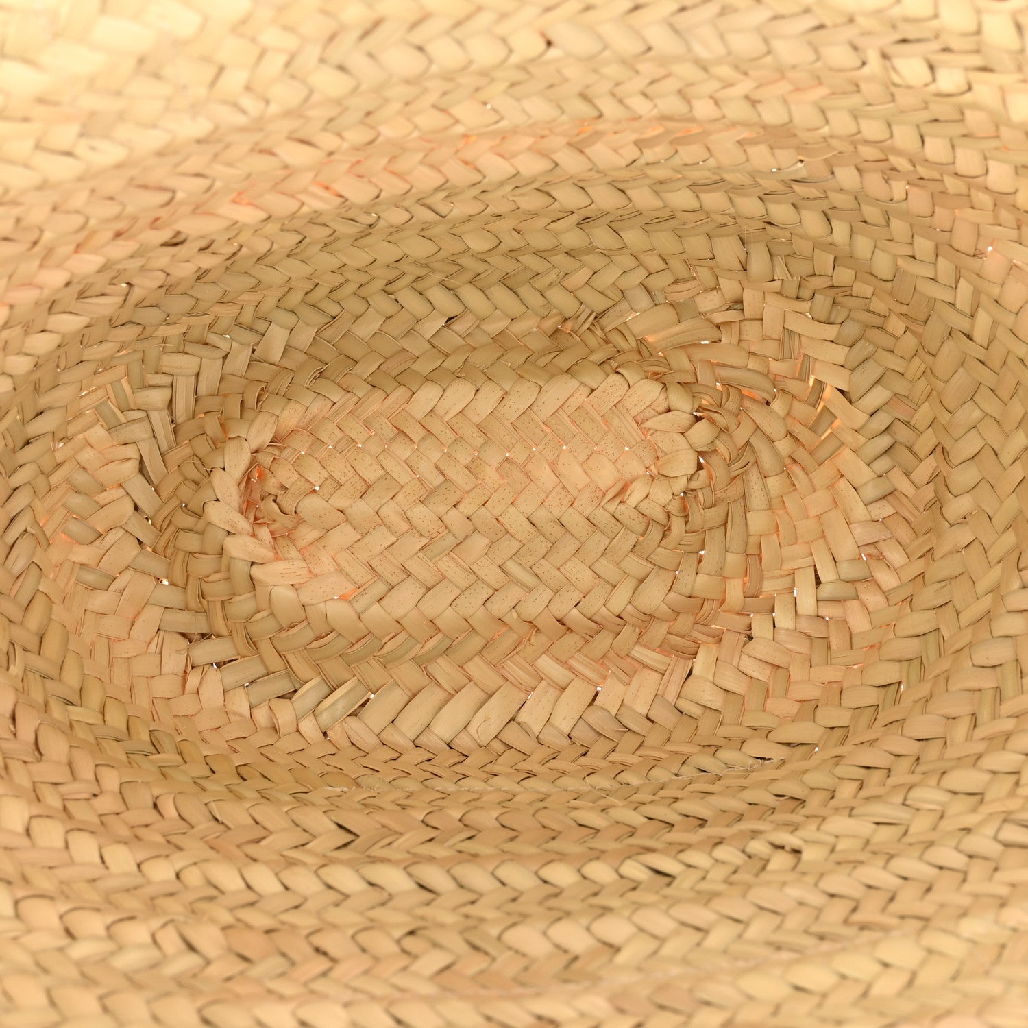 Raffia Basket Tote Bag Natural Tan
