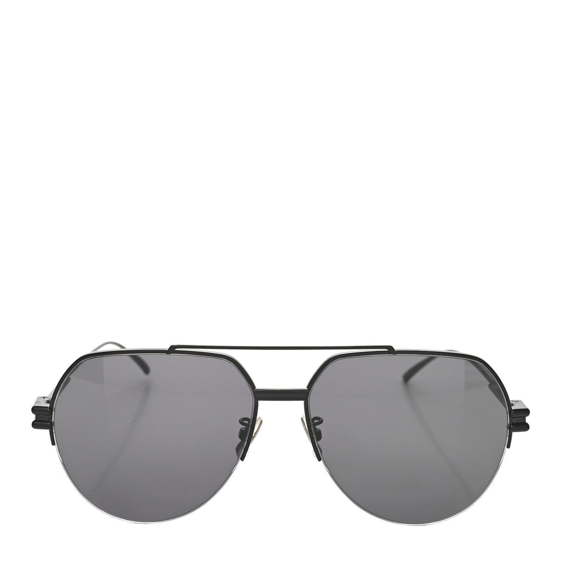 Metal Aviator BV1046S Sunglasses Black