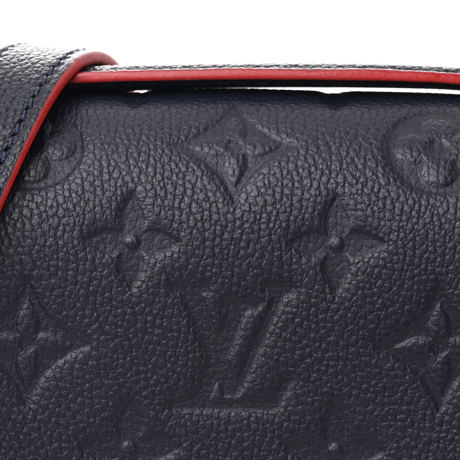 Empreinte Pochette Metis Marine Rouge