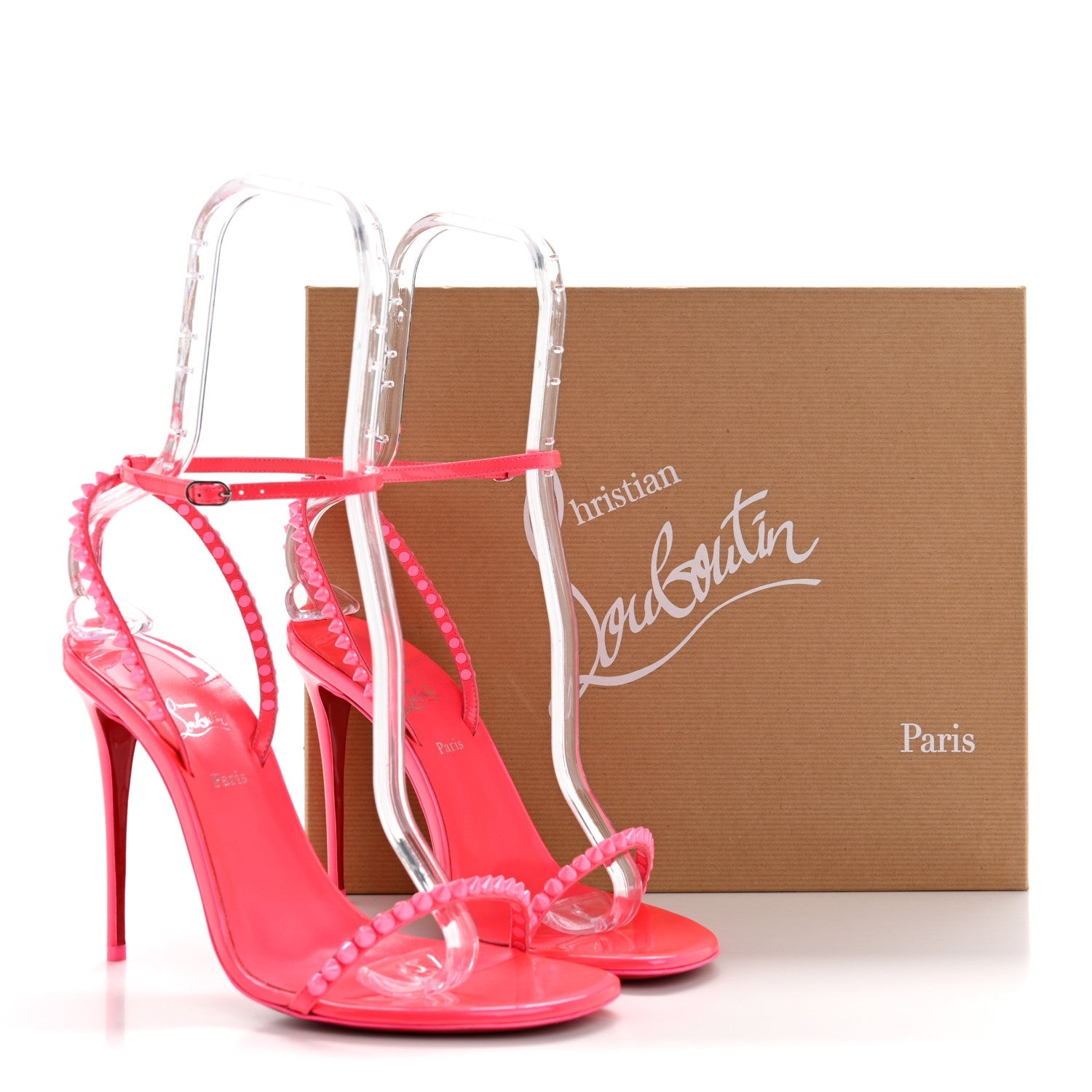 Patent Perle So Me 100 Sandals 40 Fluo Pink