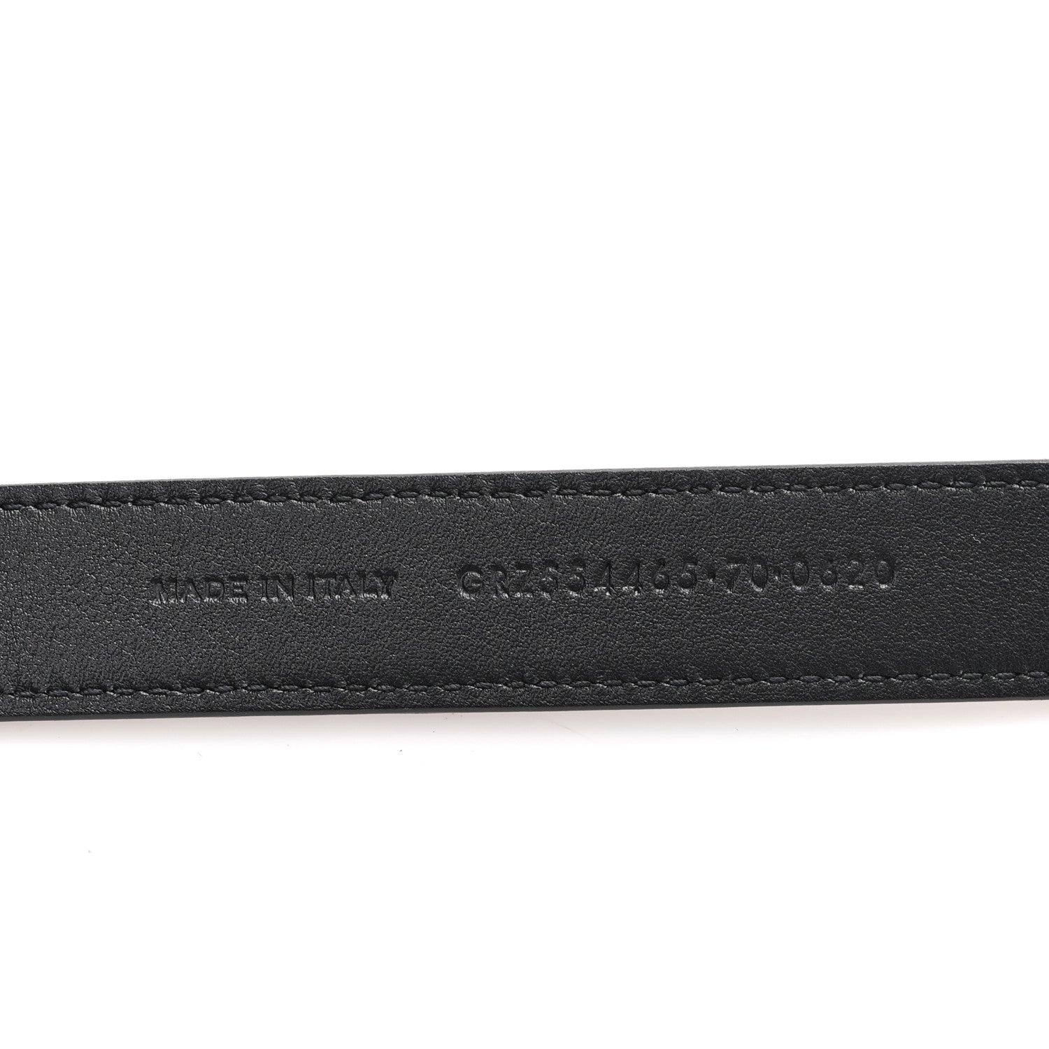 Suede Monogram Cassandre Extra Thin Square Buckle Belt 75 30 Black