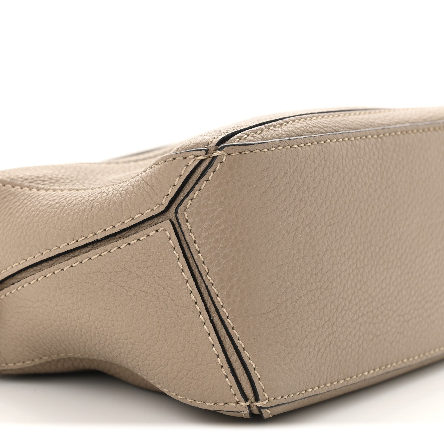 Calfskin Mini Puzzle Bag Sand