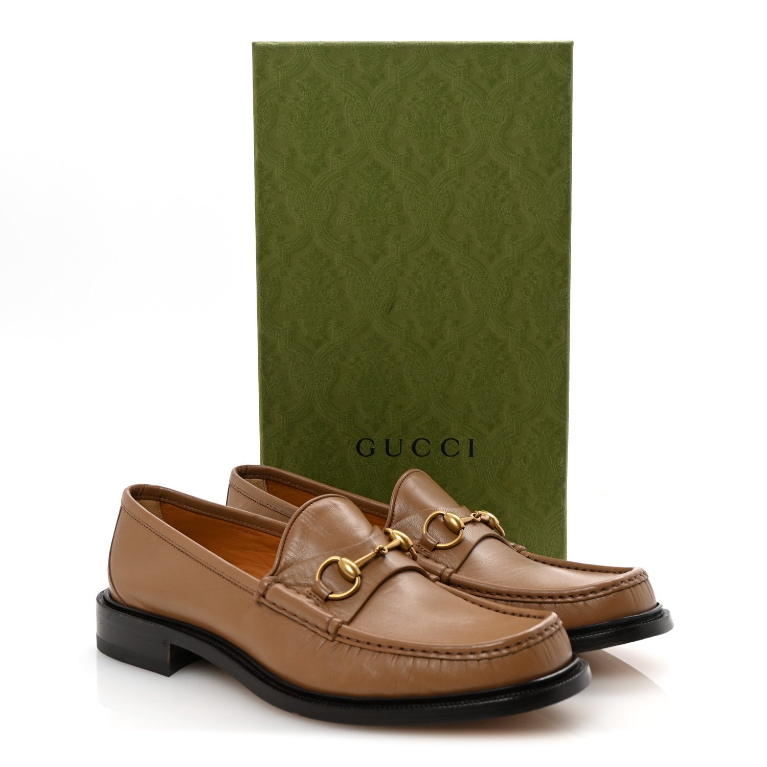 Mandala Goatskin Mens Horsebit Loafers 10 Friky Taupe