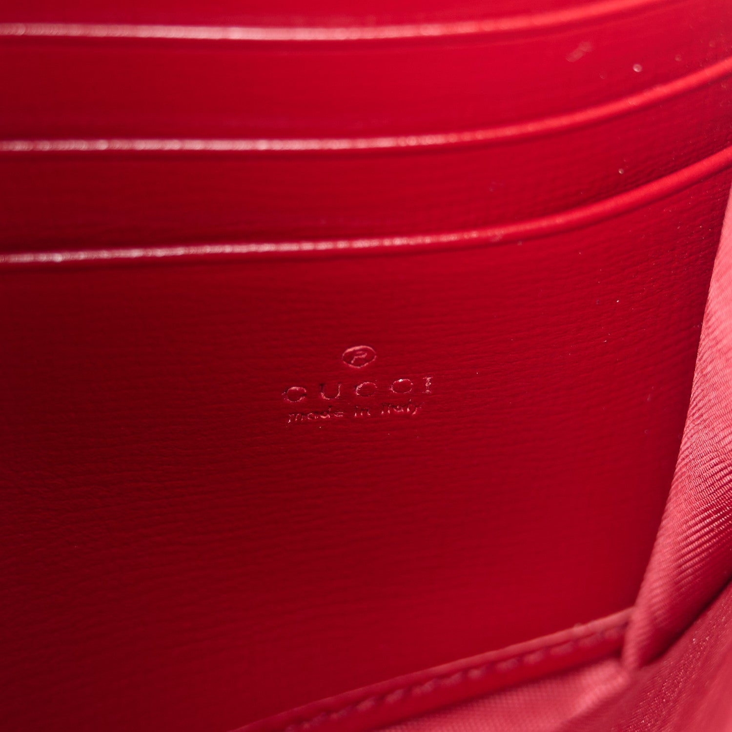 Straw Jacquard Azalea Calfskin GG Monogram Mini Dionysus Chain Wallet Natural New Cherry Red