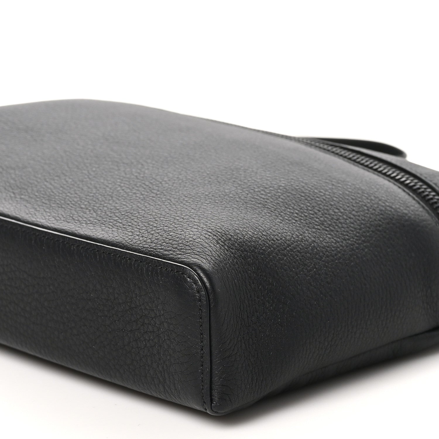 Grained Calfskin Extra Pocket Pouch L29 Black