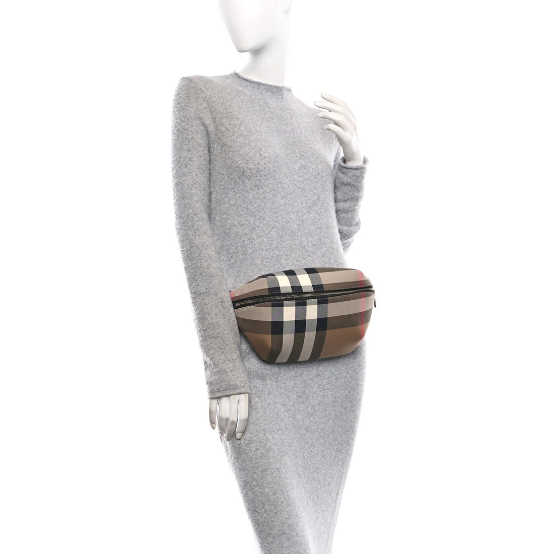 IP Check Sonny Bum Bag Taupe Brown