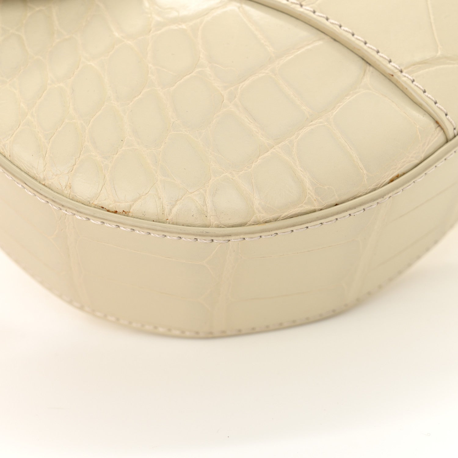 Crocodile Mens Saddle Bag