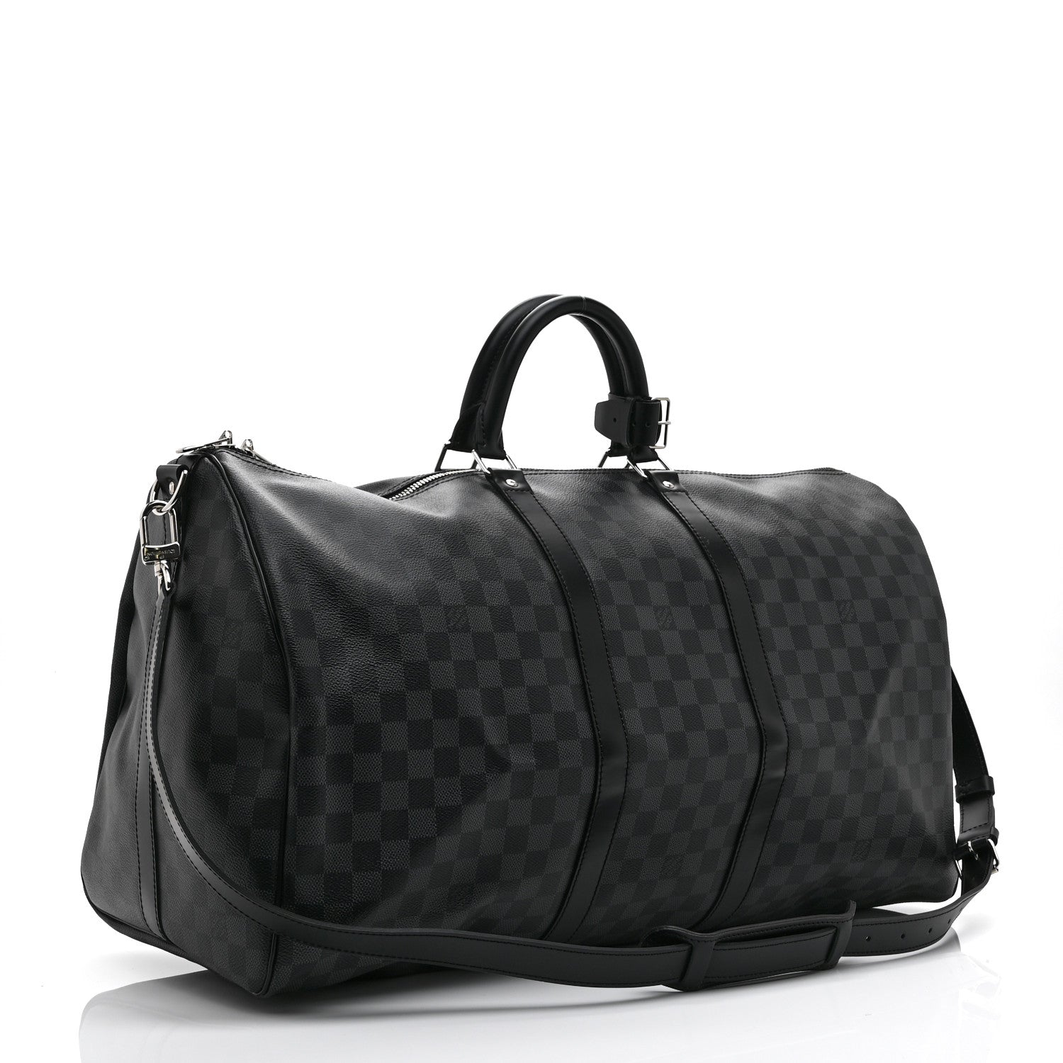 Damier Graphite Keepall Bandouliere 55