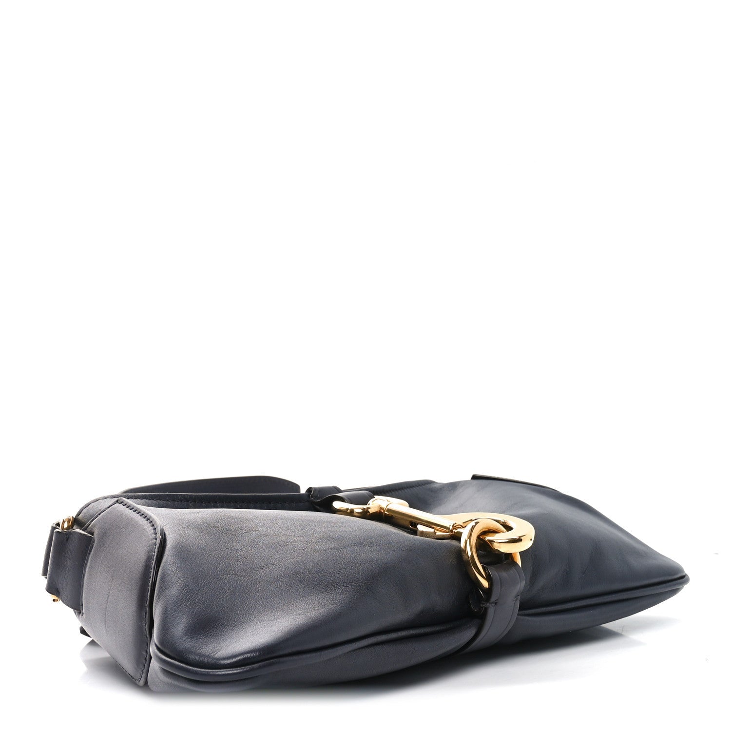 Soft Calfskin Kerala 25 Shoulder Bag Black Navy