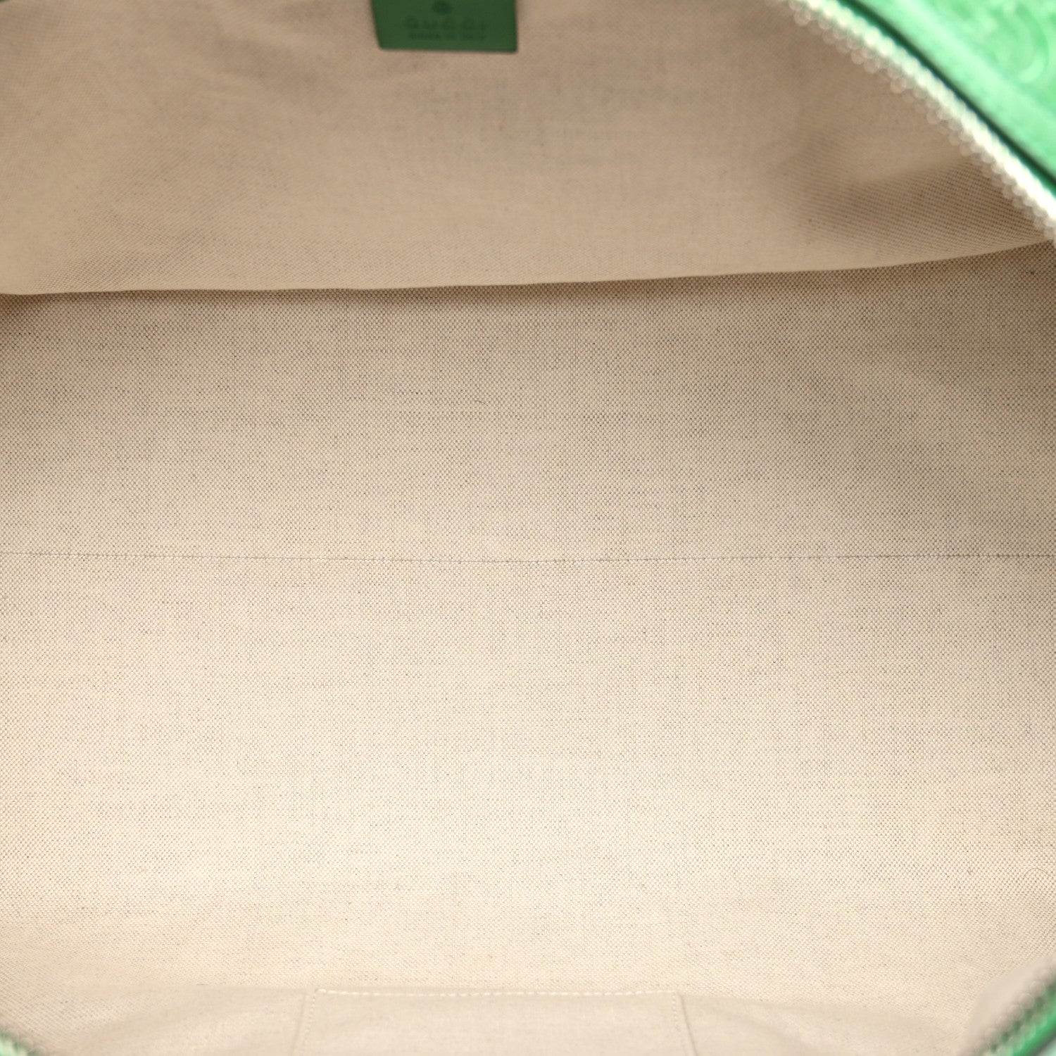 Calfskin GG Tennis Embossed Duffle Bag New Shamarock