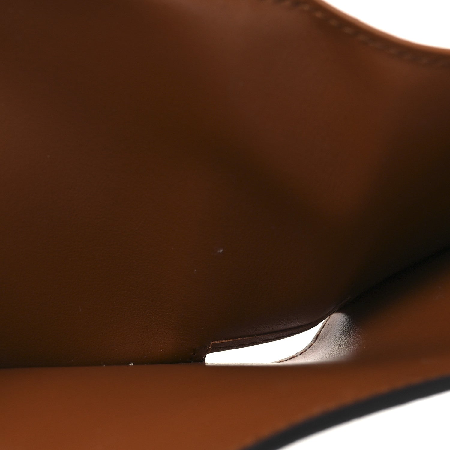 Shiny Smooth Lambskin Small Triomphe Wallet Tan