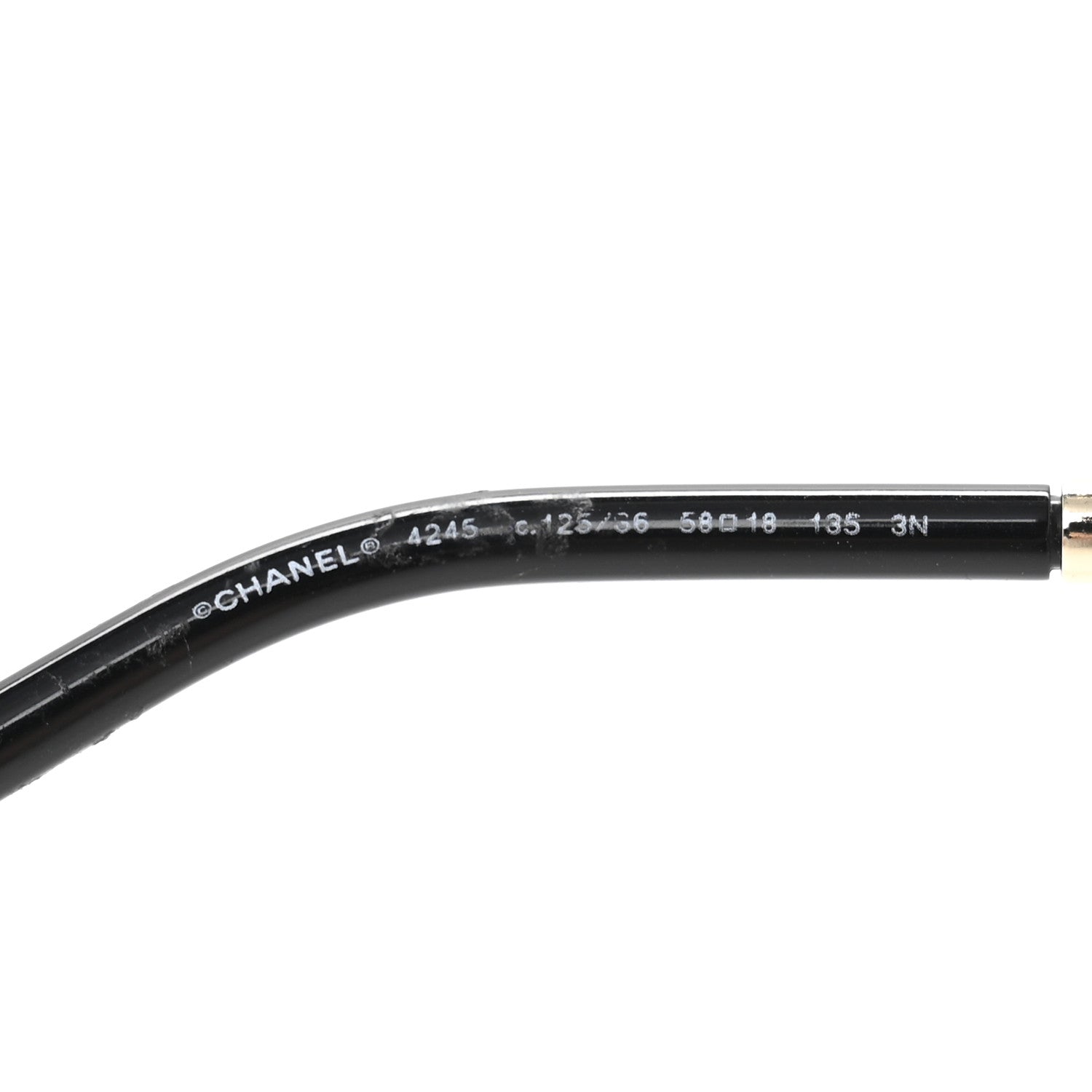 Round Chain Sunglasses 4245 Gold