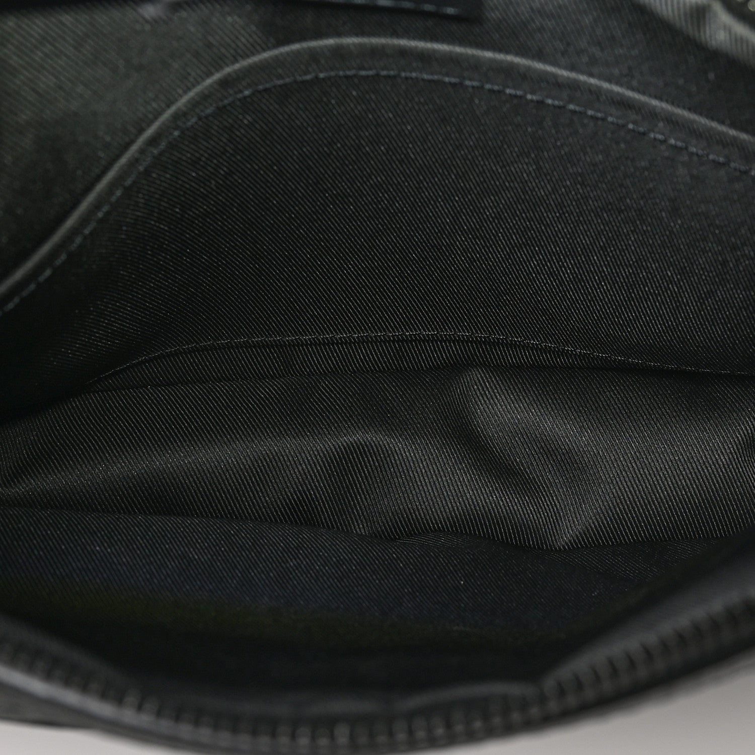 Calfskin Monogram Shadow Trio Messenger Black