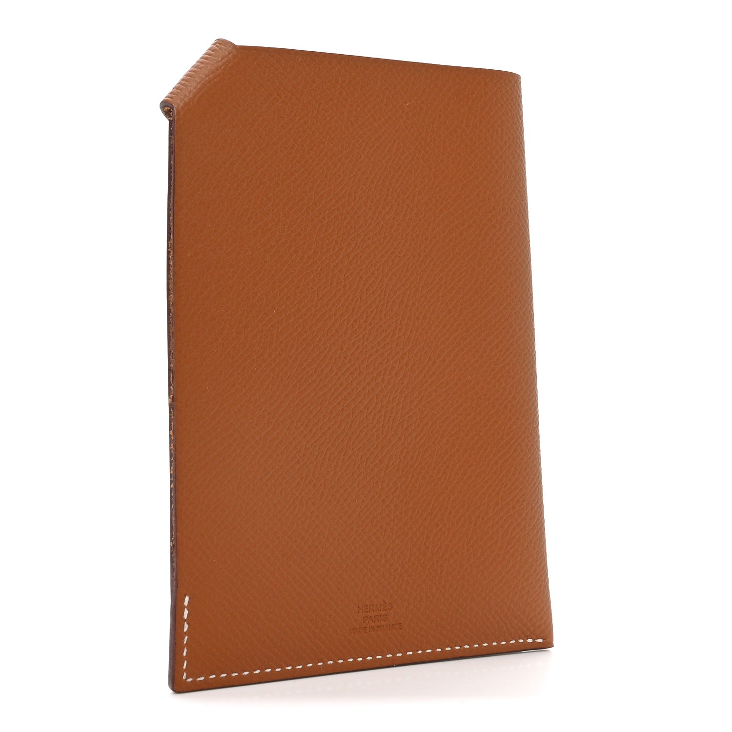 Epsom Tarmac Dot PM Passport Holder Gold Nata