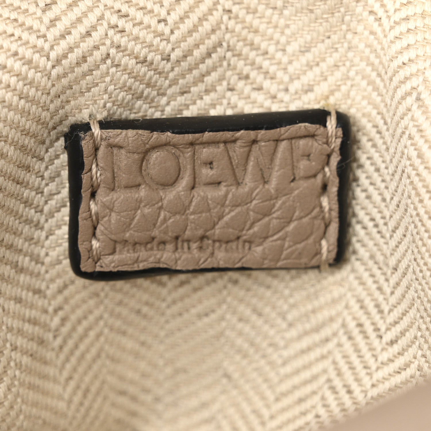 Calfskin Mini Puzzle Bag Sand