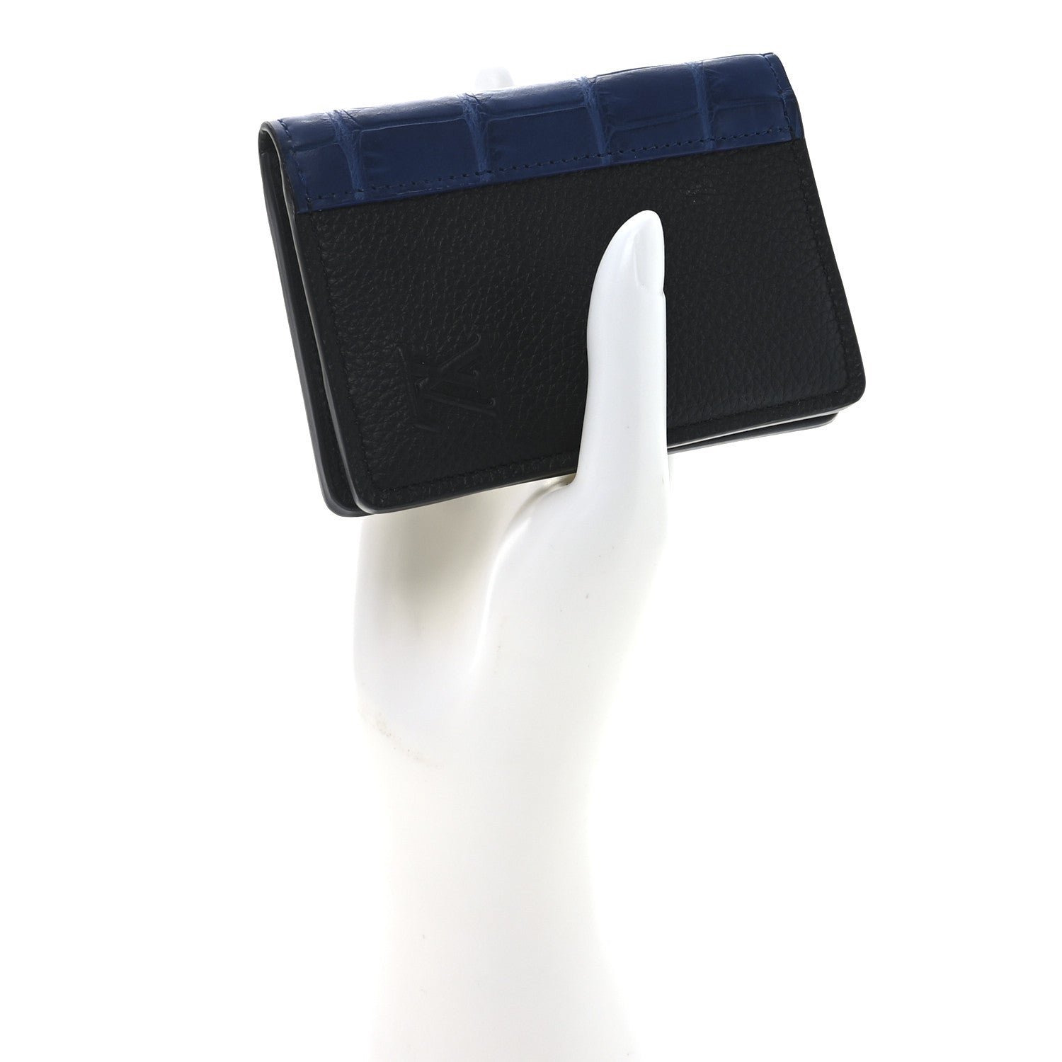 Crocodile Pocket Organizer Black Blue