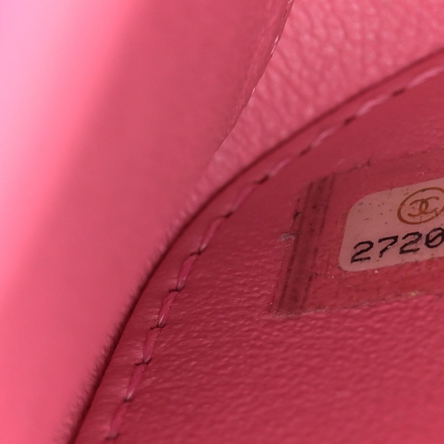 Caviar Quilted Medium CC Filigree Vanity Case Pink Green Blue