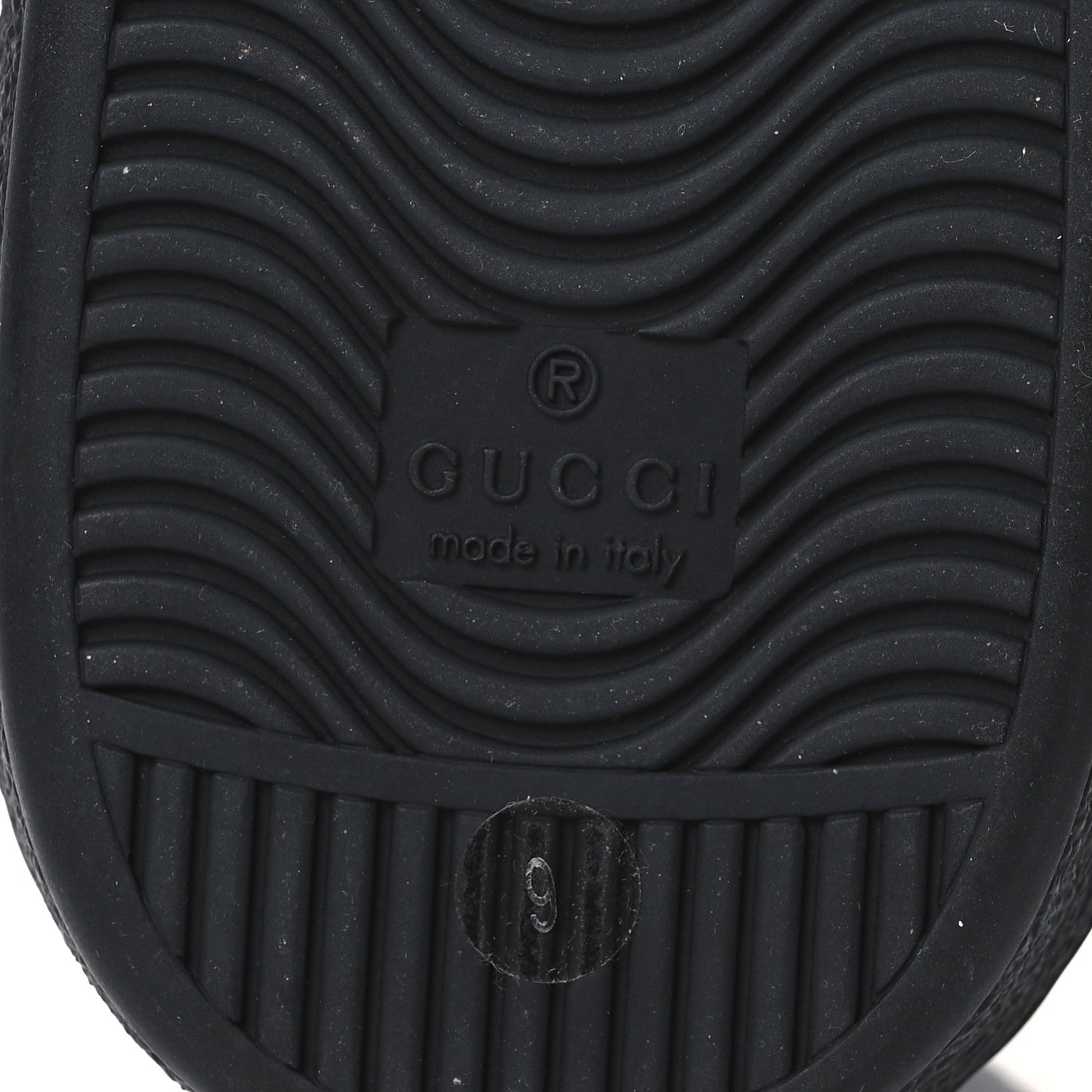 GG Supreme Monogram Psychedelic Mens High Top Sneakers 9 Black Multicolor