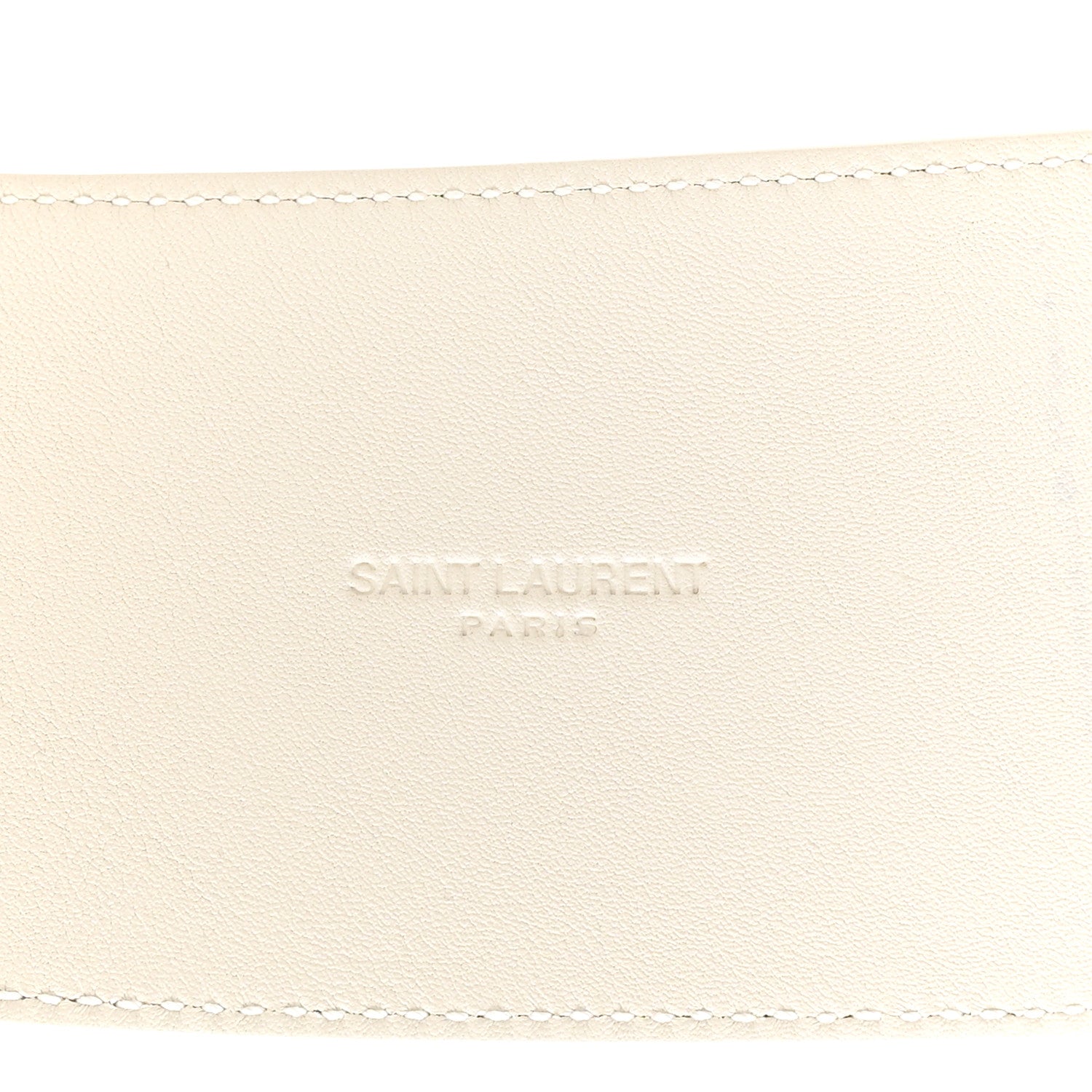 Snakeskin Corset Buckle Belt White