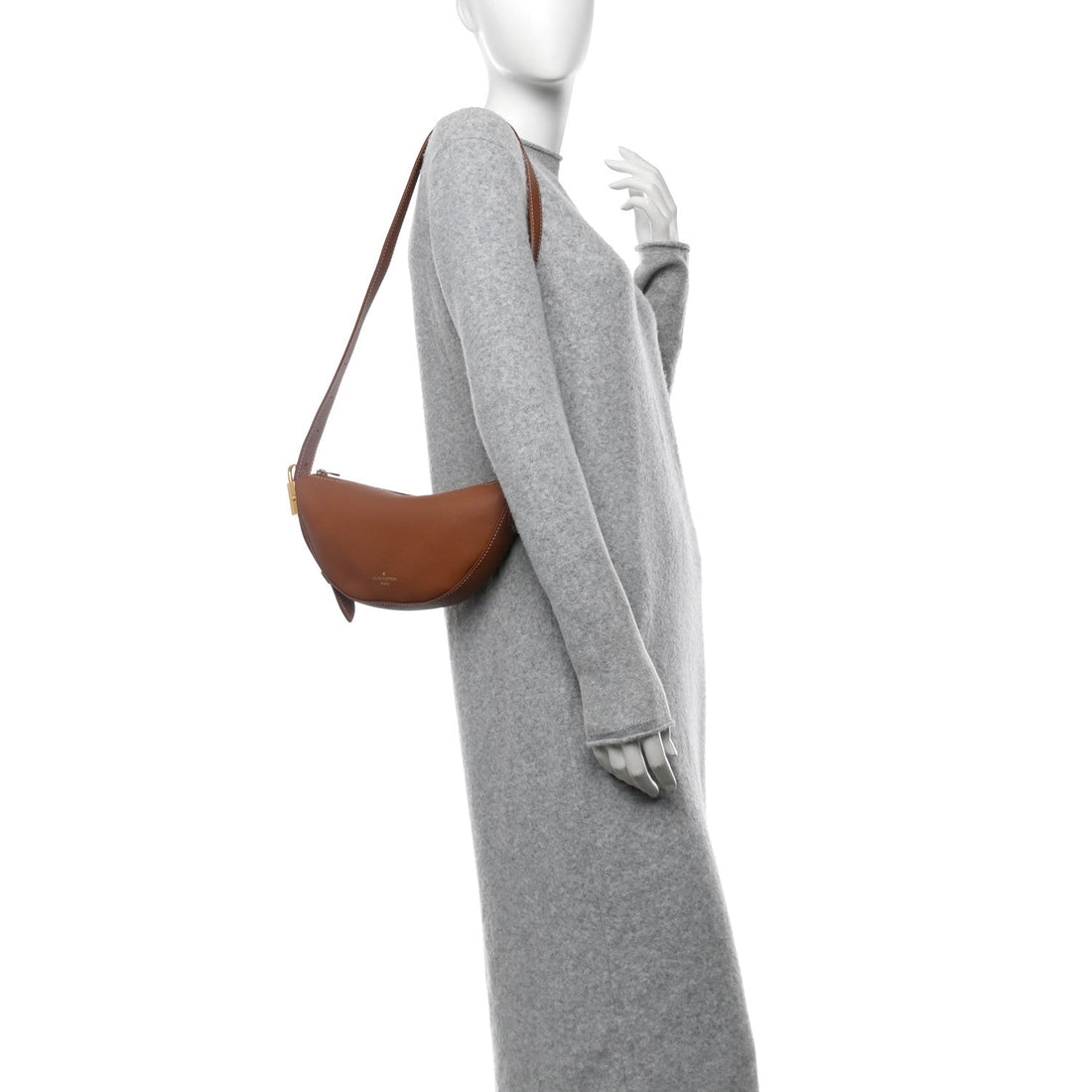 Smooth Calfskin Low Key Bumbag Cognac