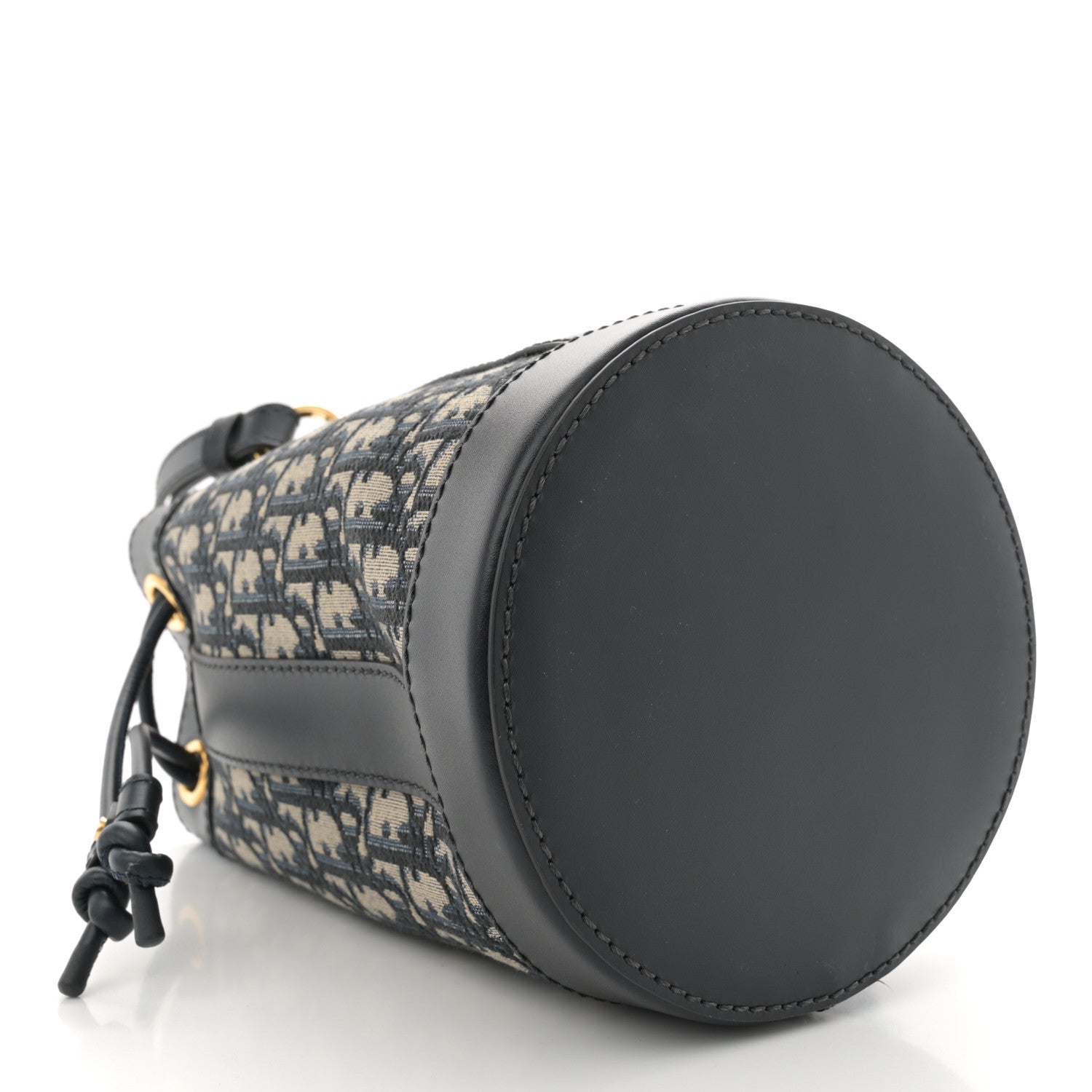 Oblique Small Drawstring Backpack Blue