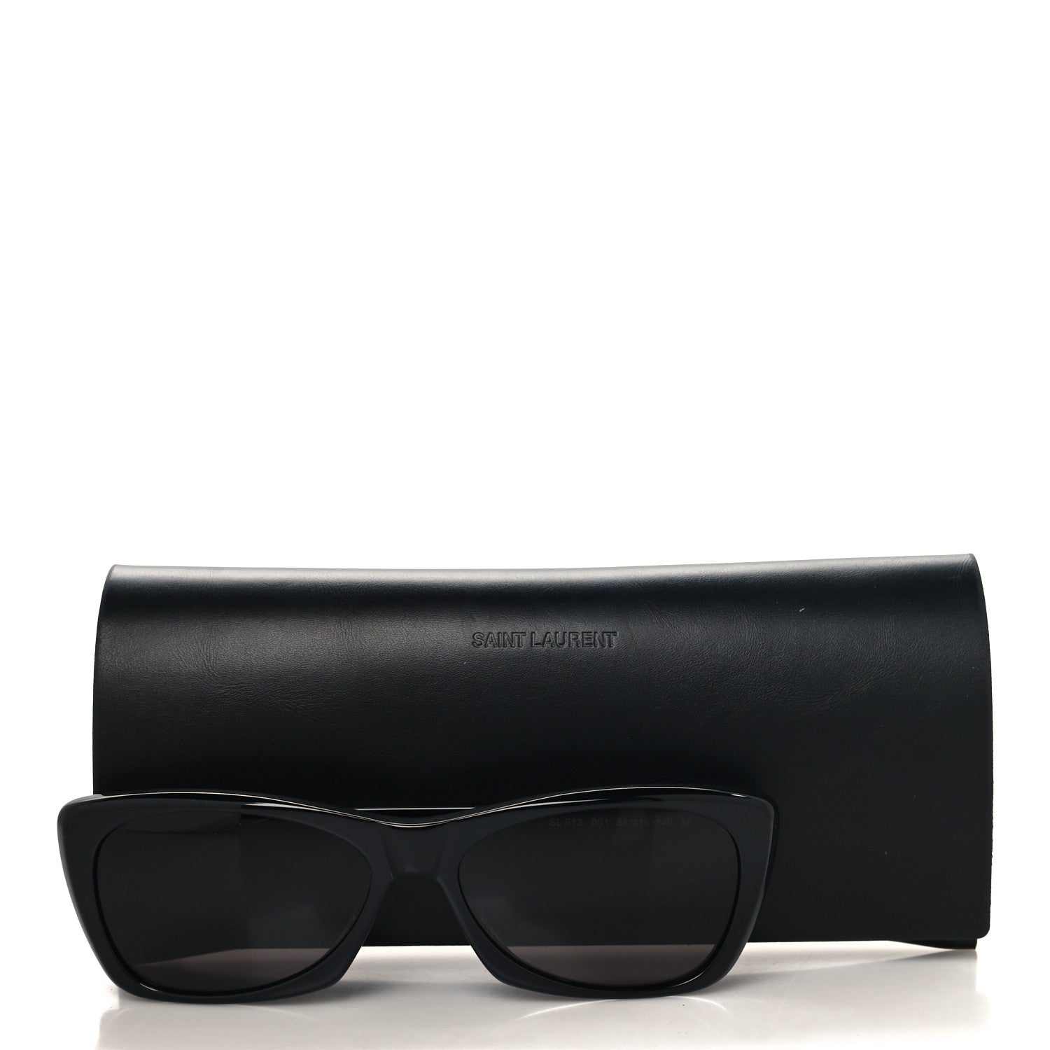 Acetate Cat Eye Sunglasses SL 613 Black