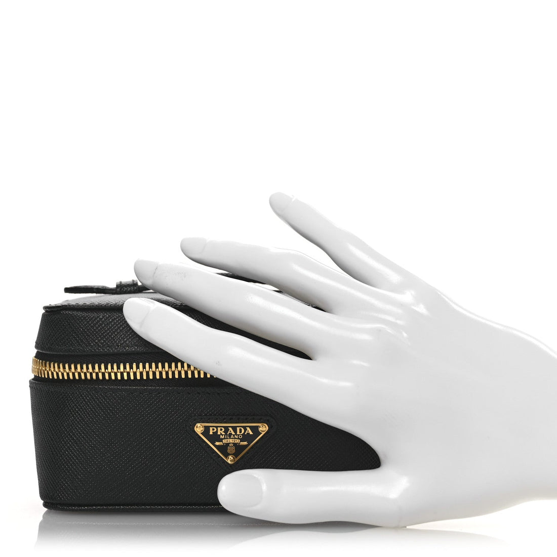 Saffiano Jewelry Case Black