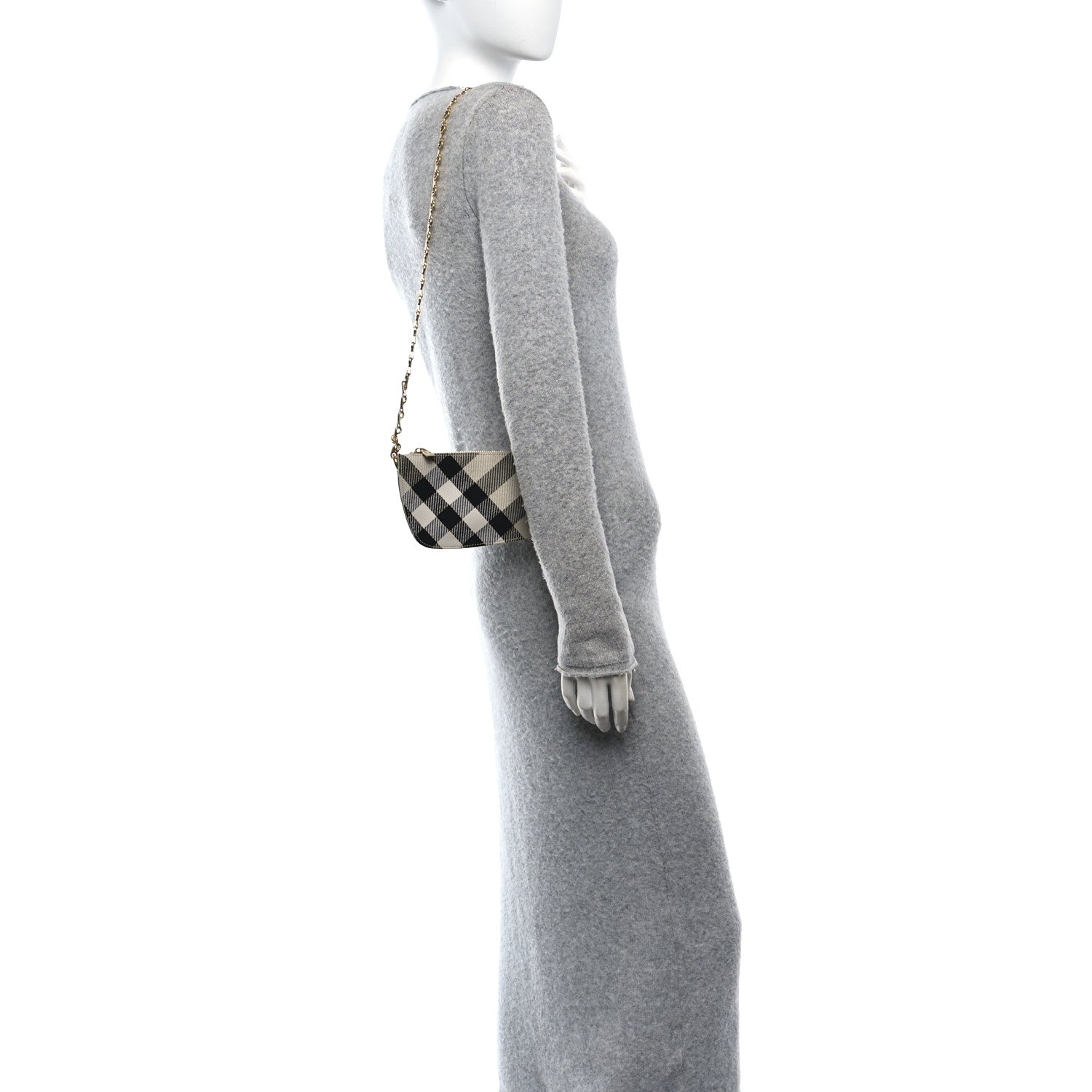 Jacquard Check Micro Shield Bag Lichen