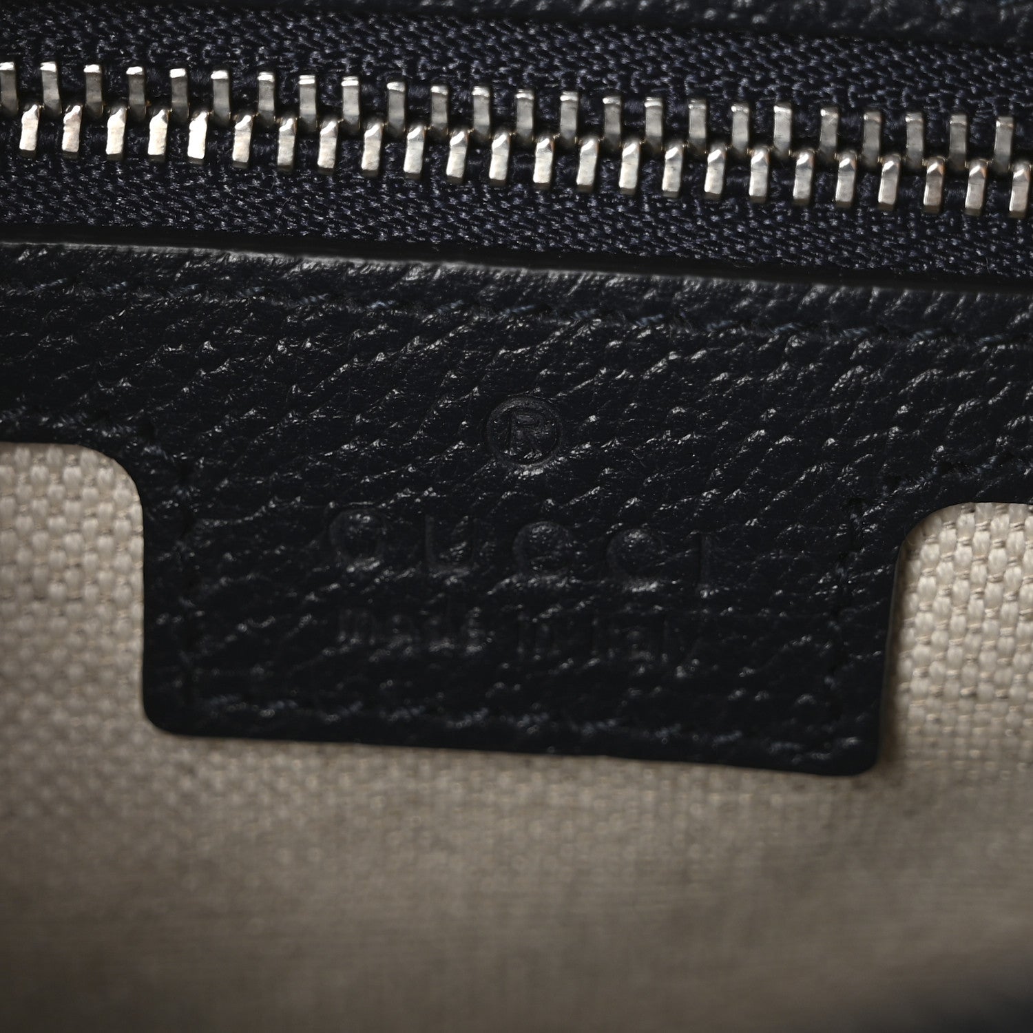 GG Supreme Monogram Textured Dollar Calfskin Web Studded Mini Ophidia Flap Shoulder Bag Beige Blue